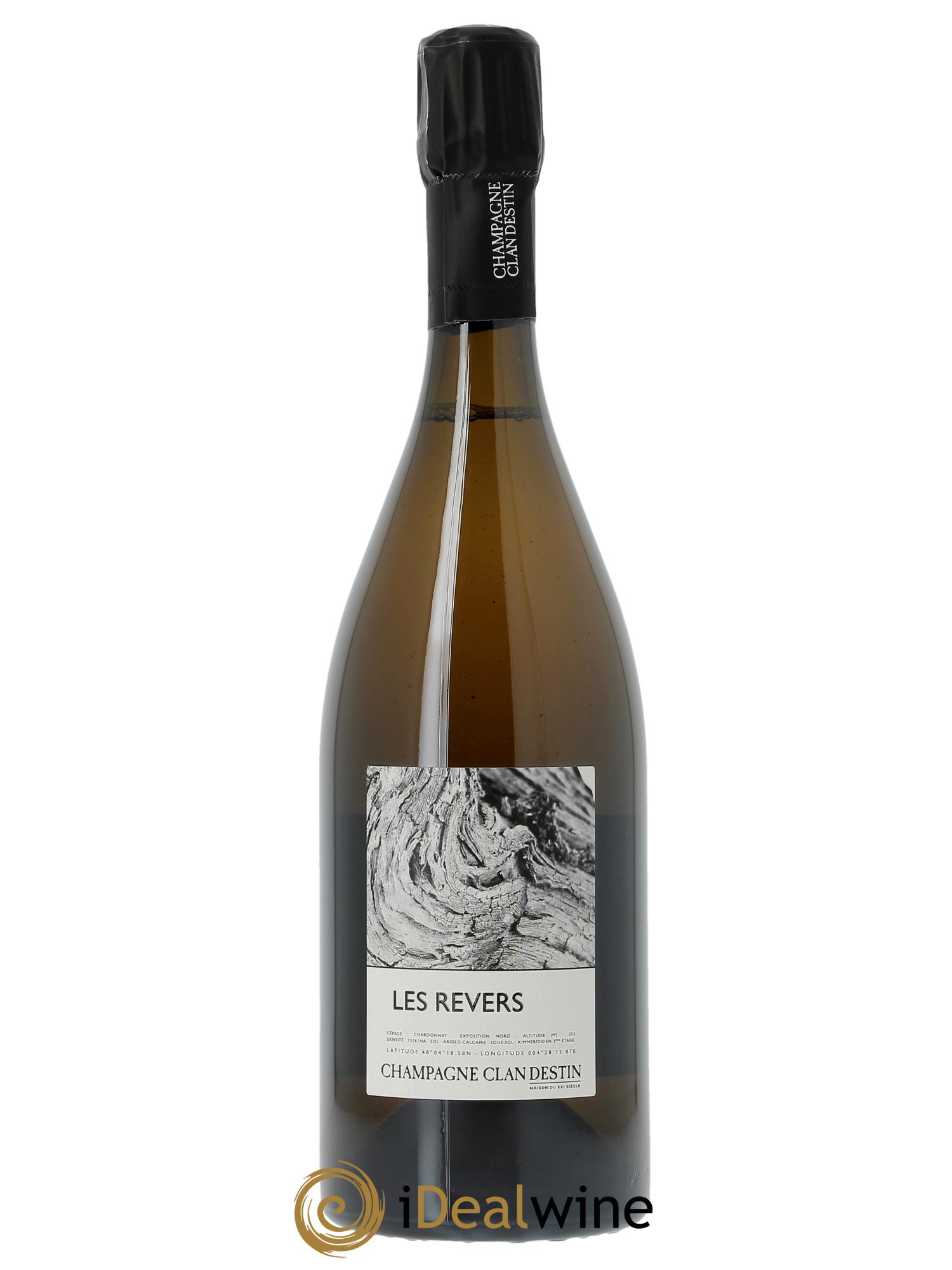 Les Revers Brut Nature Clandestin  2019 - Lot de 1 bouteille - 0