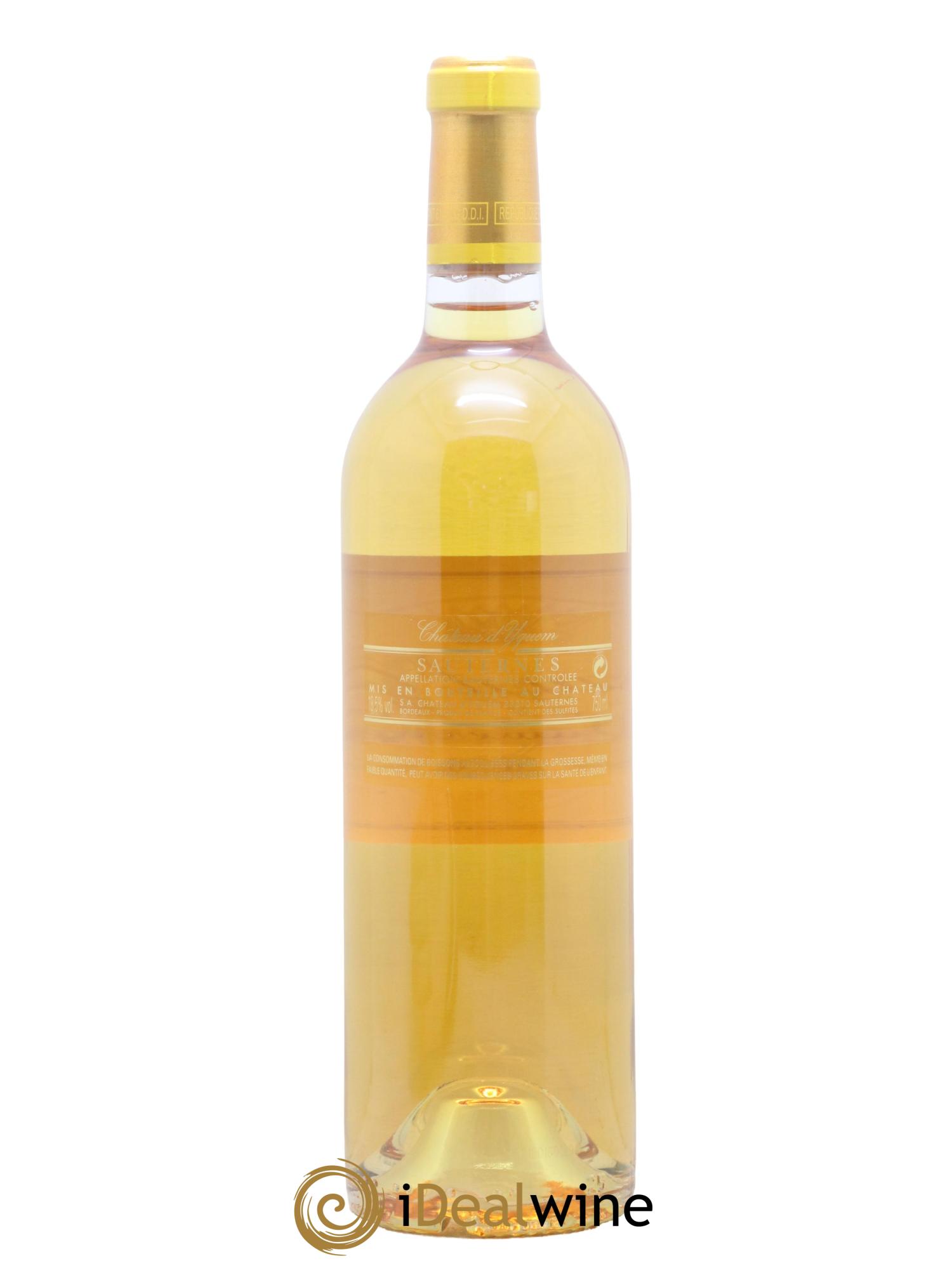 Château d' Yquem 1er Cru Classé Supérieur 2010 - Lot of 1 bottle - 1