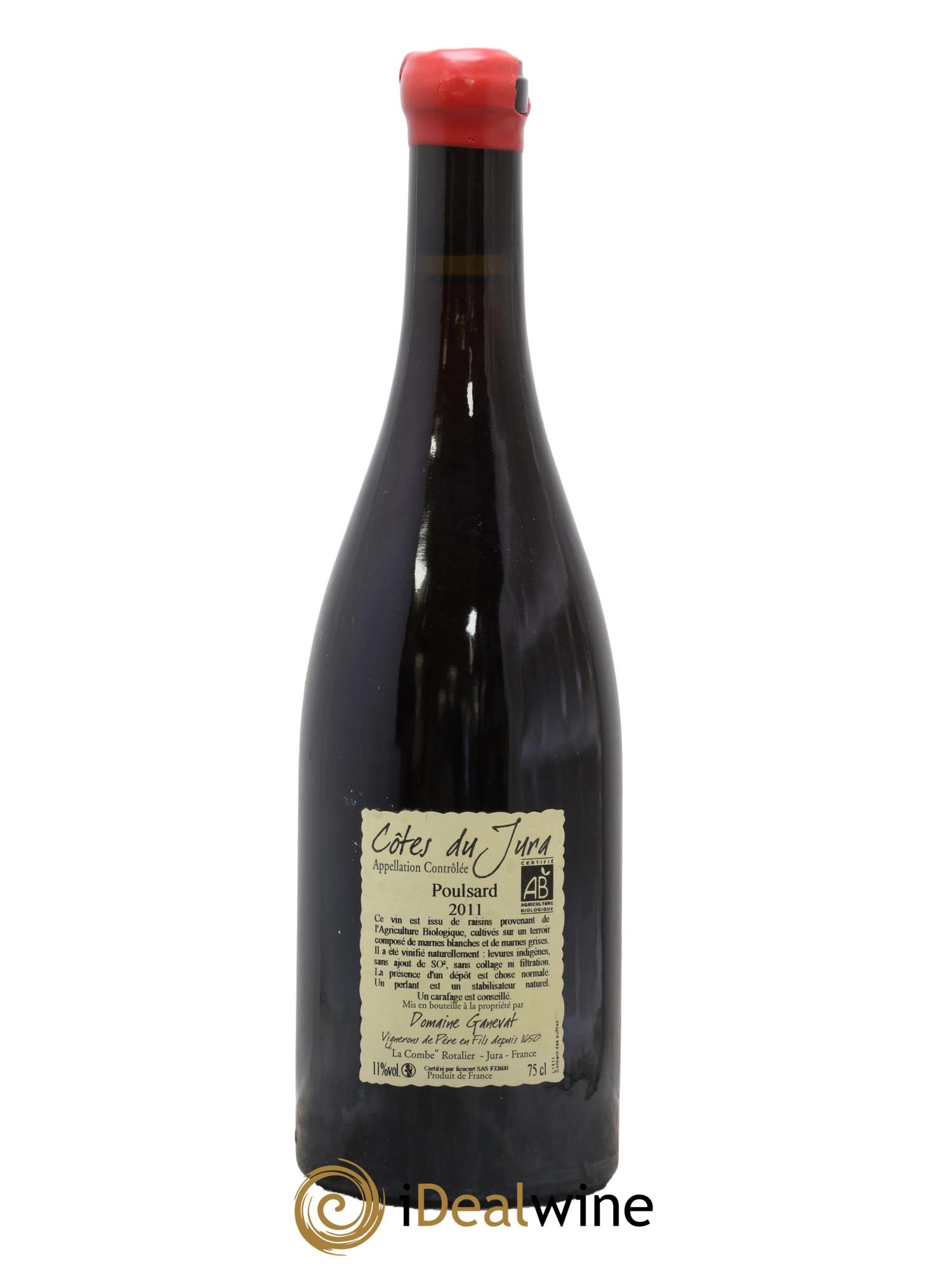 Côtes du Jura Cuvée de l'Enfant Terrible Jean-François Ganevat (Domaine) 2011 - Lot of 1 bottle - 1