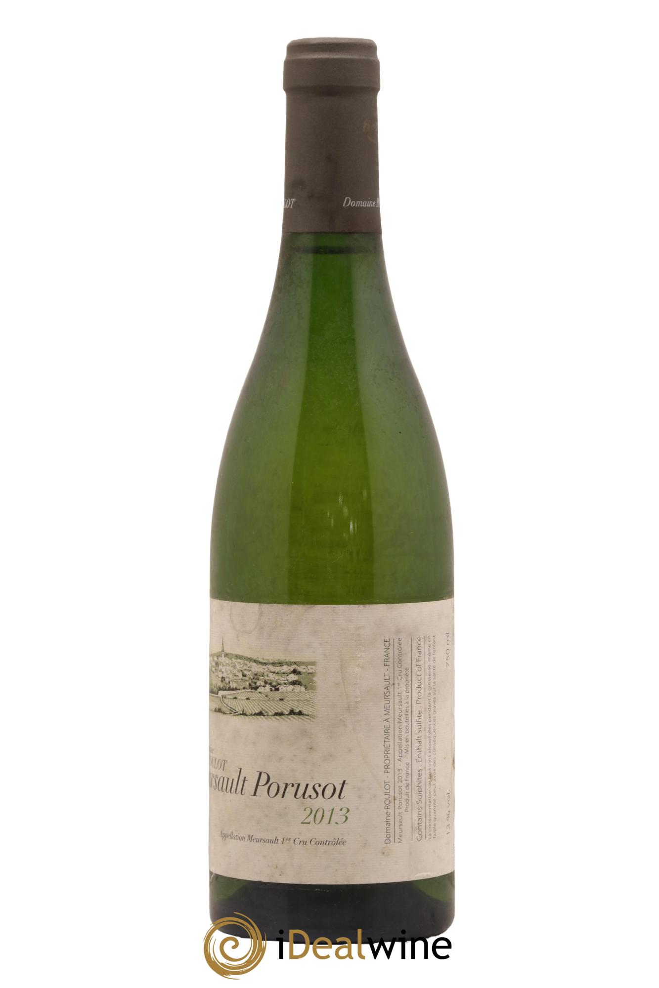 Meursault 1er Cru Le Porusot Roulot (Domaine) 2013 - Lot de 1 bouteille - 1