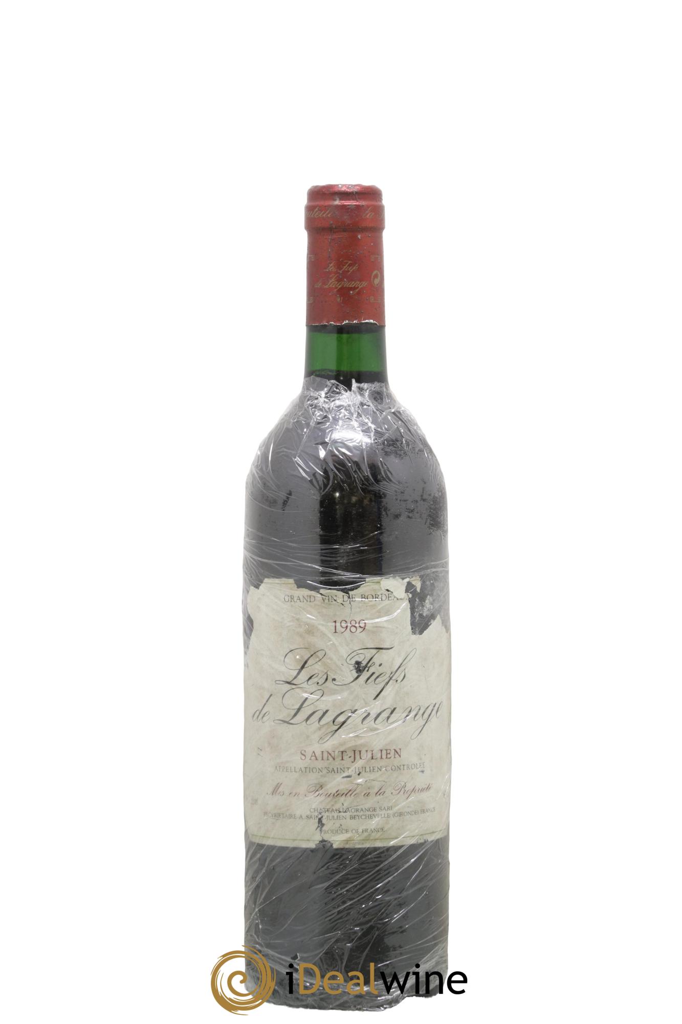 Les Fiefs de Lagrange Second Vin 1989 - Lotto di 1 bottiglia - 0