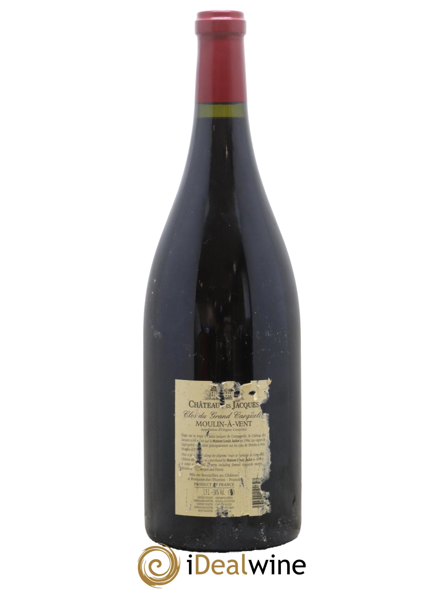 Moulin-à-Vent Clos du Grand Carquelin Château des Jacques 2015 - Lot de 1 magnum - 1