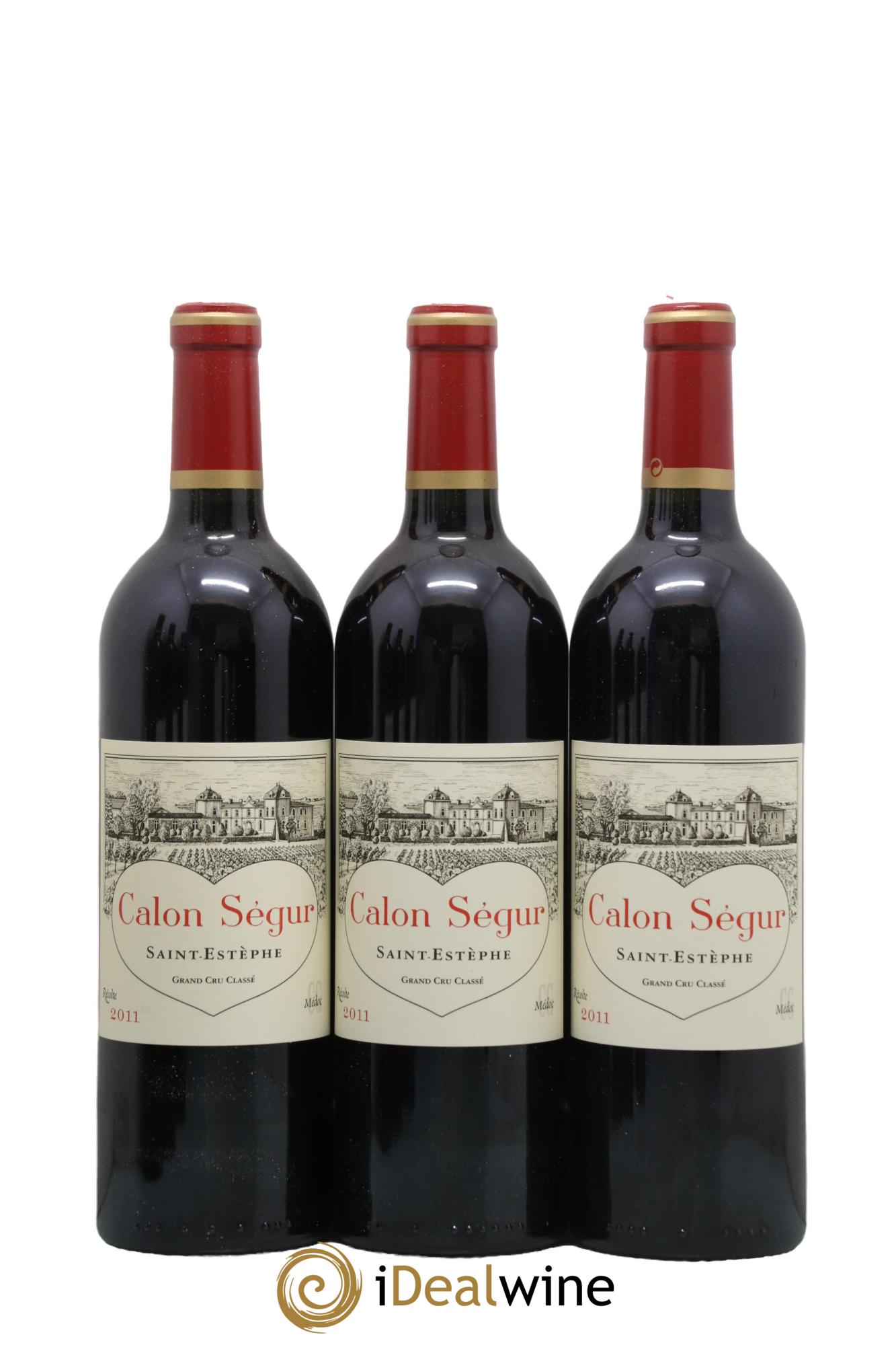 Château Calon Ségur 3ème Grand Cru Classé 2011 - Lot de 6 bouteilles - 1