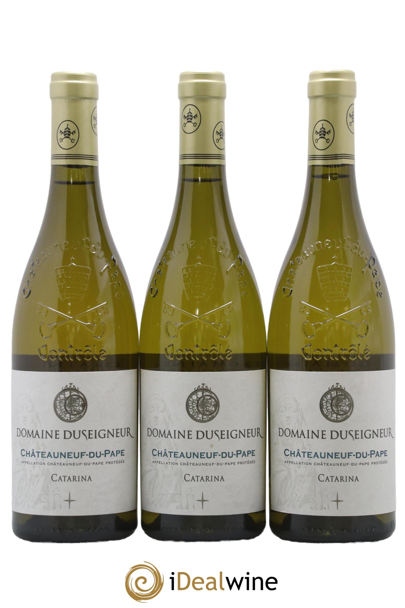 Châteauneuf-du-Pape Catarina Domaine Duseigneur 2019 - Lotto di 3 bottiglie - 0