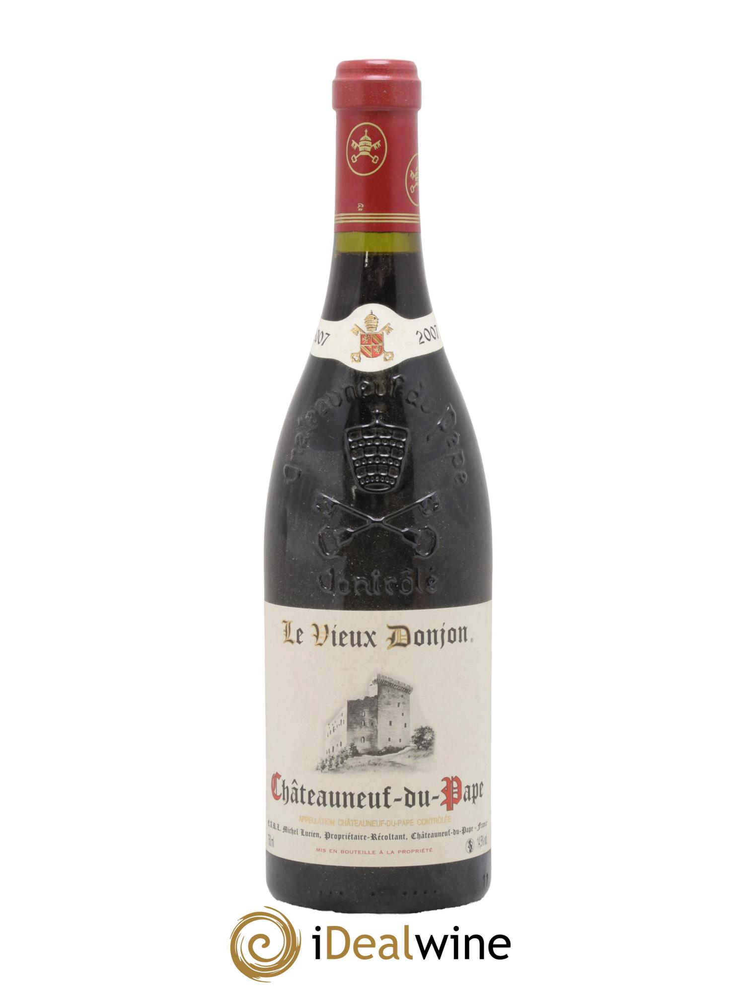 Châteauneuf-du-Pape Le Vieux Donjon Michel Lucien 2007 - Lotto di 1 bottiglia - 0