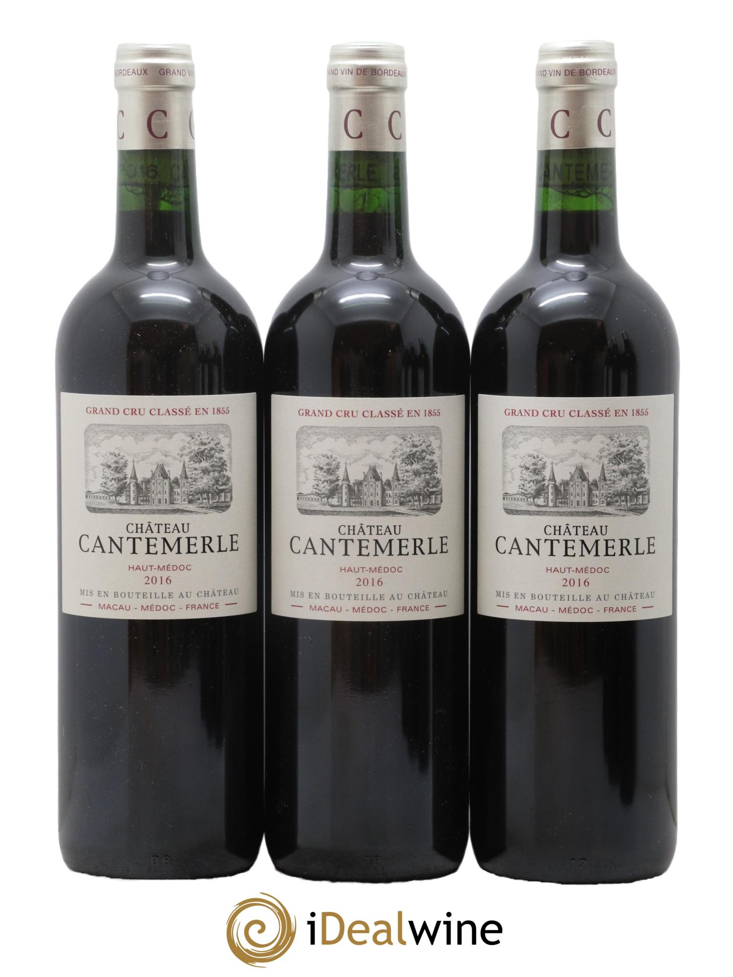 Château Cantemerle 5ème Grand Cru Classé 2016 - Lot de 6 bouteilles - 2