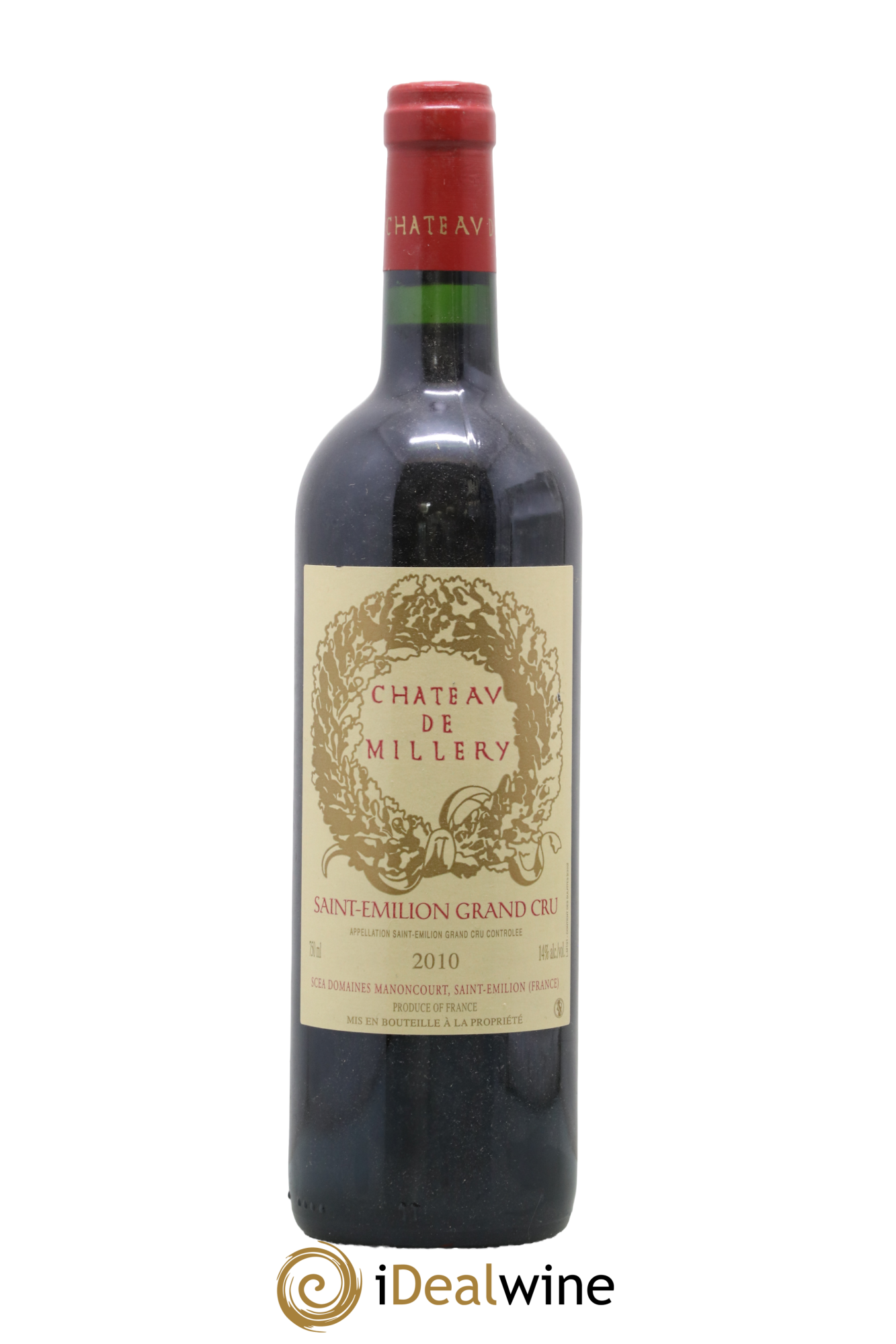 Saint-Émilion Grand Cru Château de Millery 2010 - Posten von 1 Flasche - 0