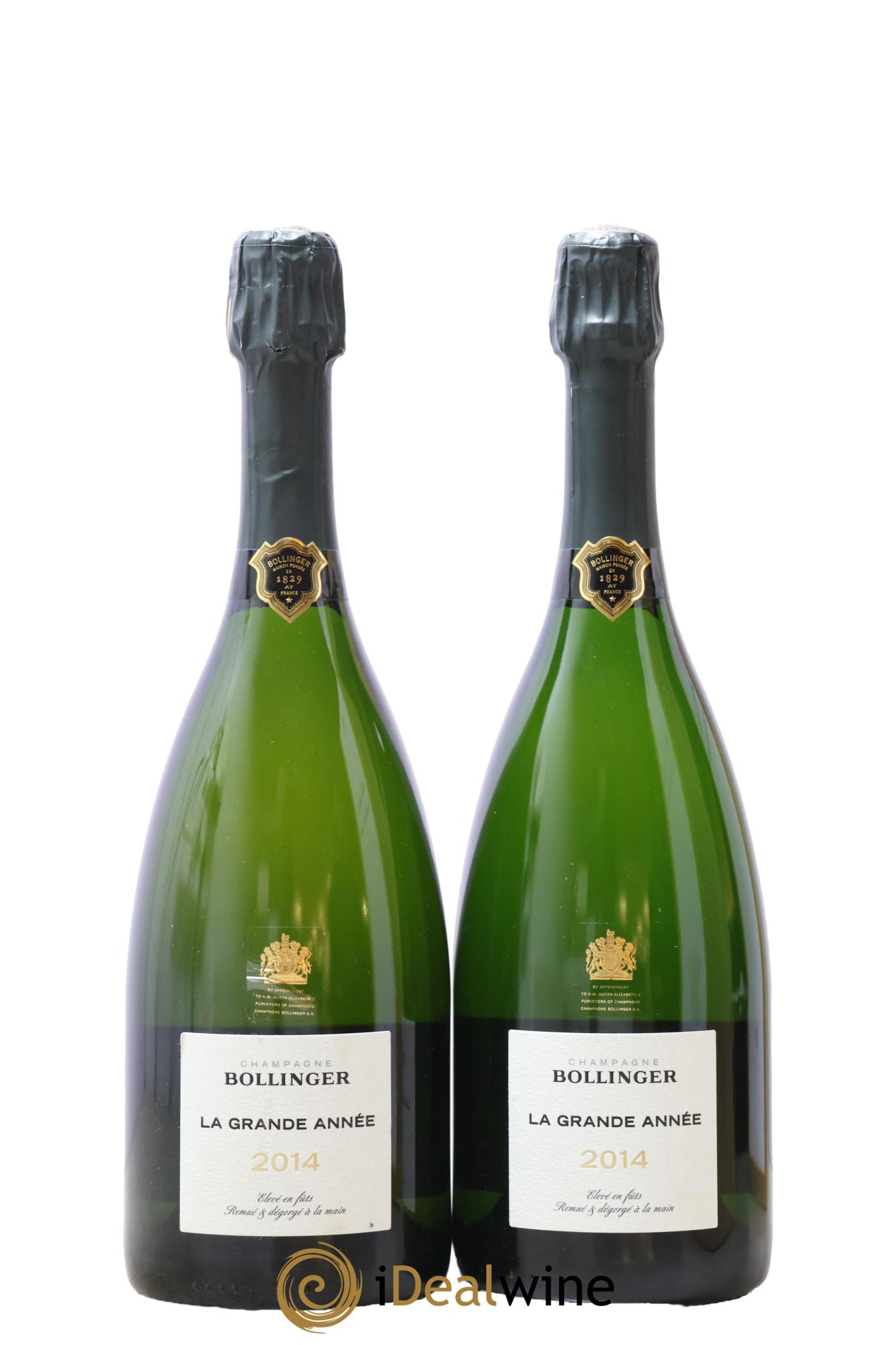 La Grande Année Brut Bollinger 2014 - Lot de 2 bouteilles - 1