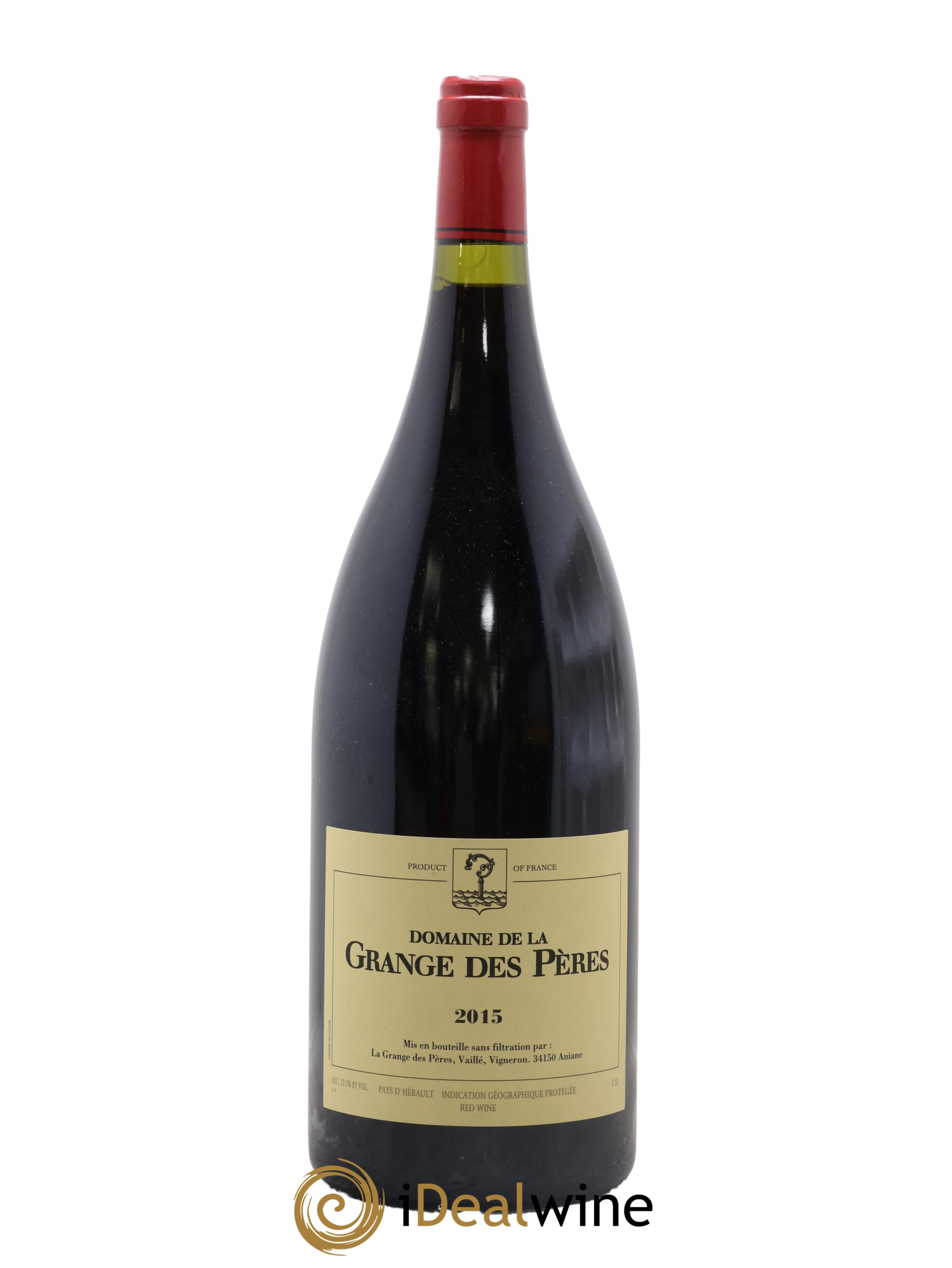 Pays d'Hérault Grange des Pères Laurent Vaillé 2015 - Lot de 1 magnum - 0