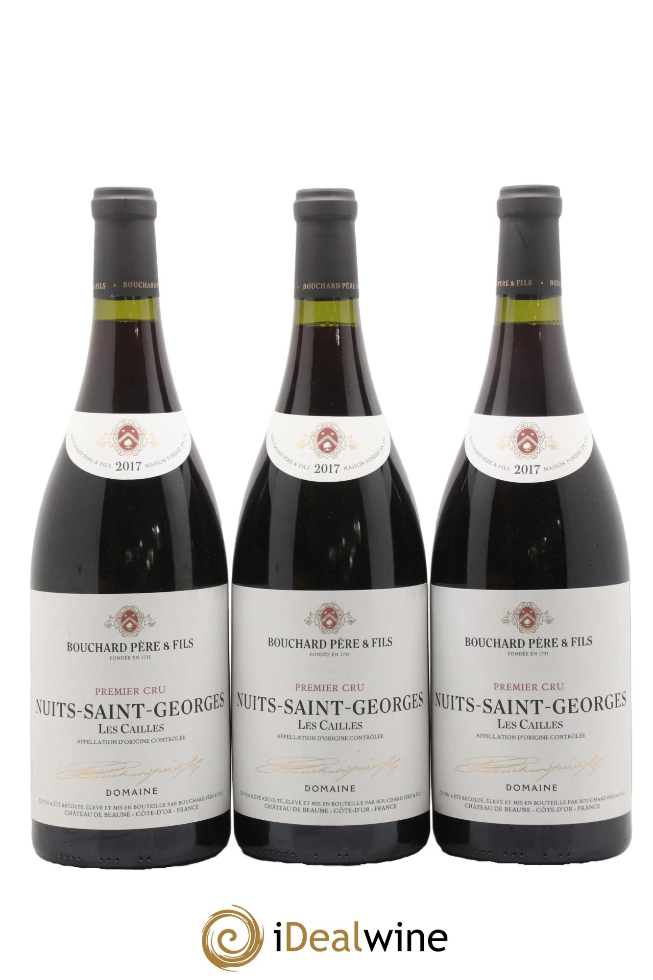 Nuits-Saint-Georges 1er Cru Les Cailles Bouchard Père & Fils 2017 - Lot de 6 magnums - 2