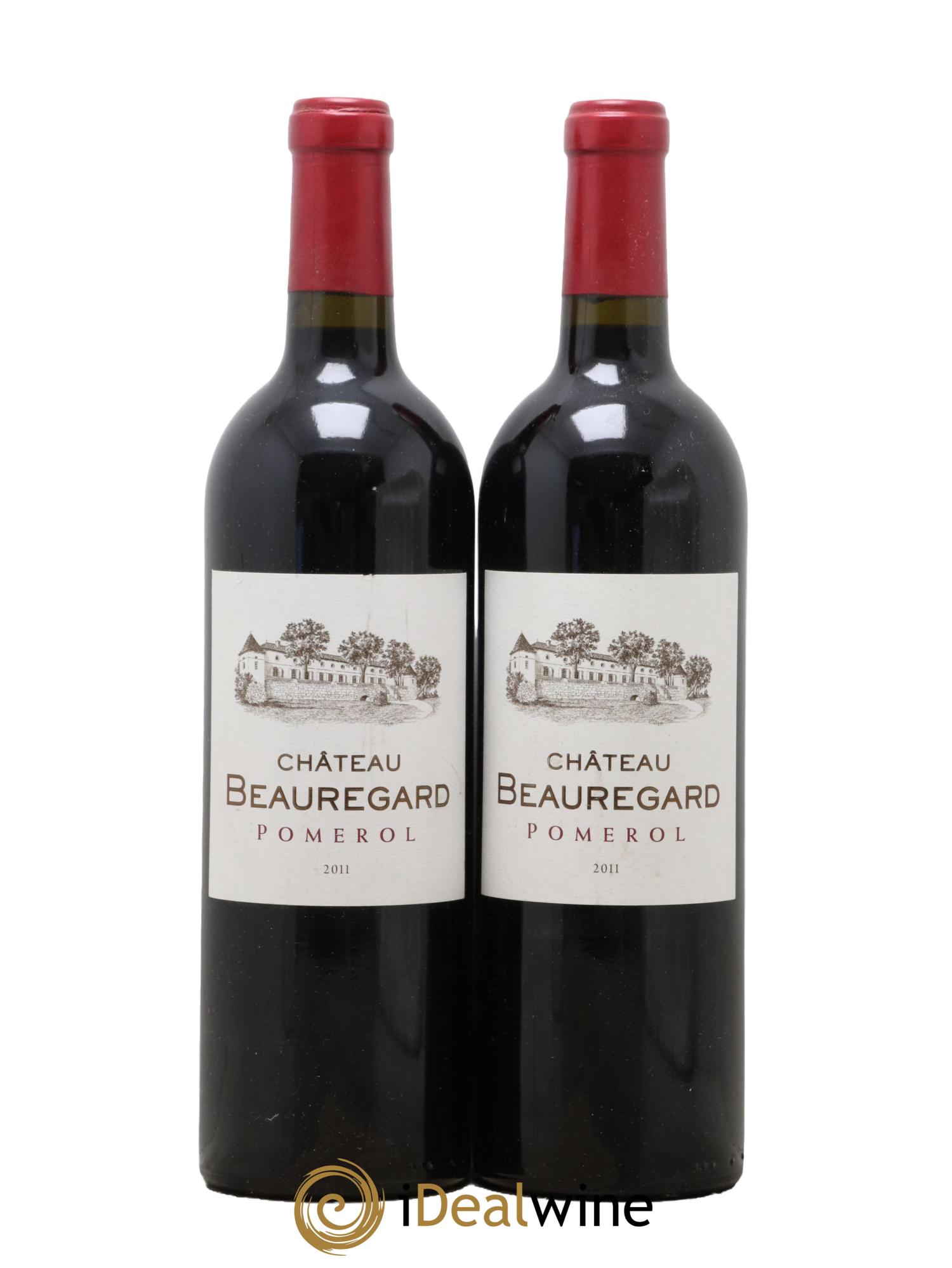 Château Beauregard 2011 - Lotto di 2 bottiglie - 0