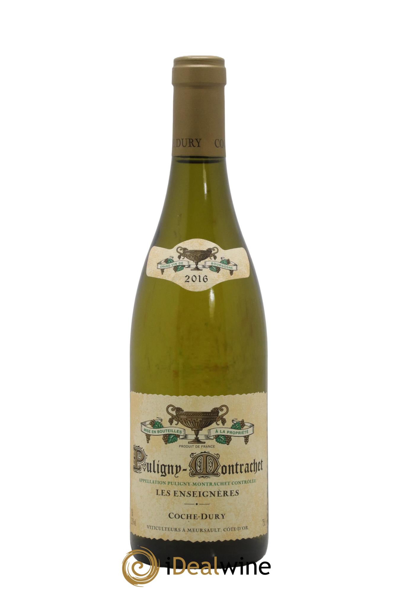 Puligny-Montrachet Les Enseignères Coche Dury (Domaine) 2016 - Lot de 1 bouteille - 0
