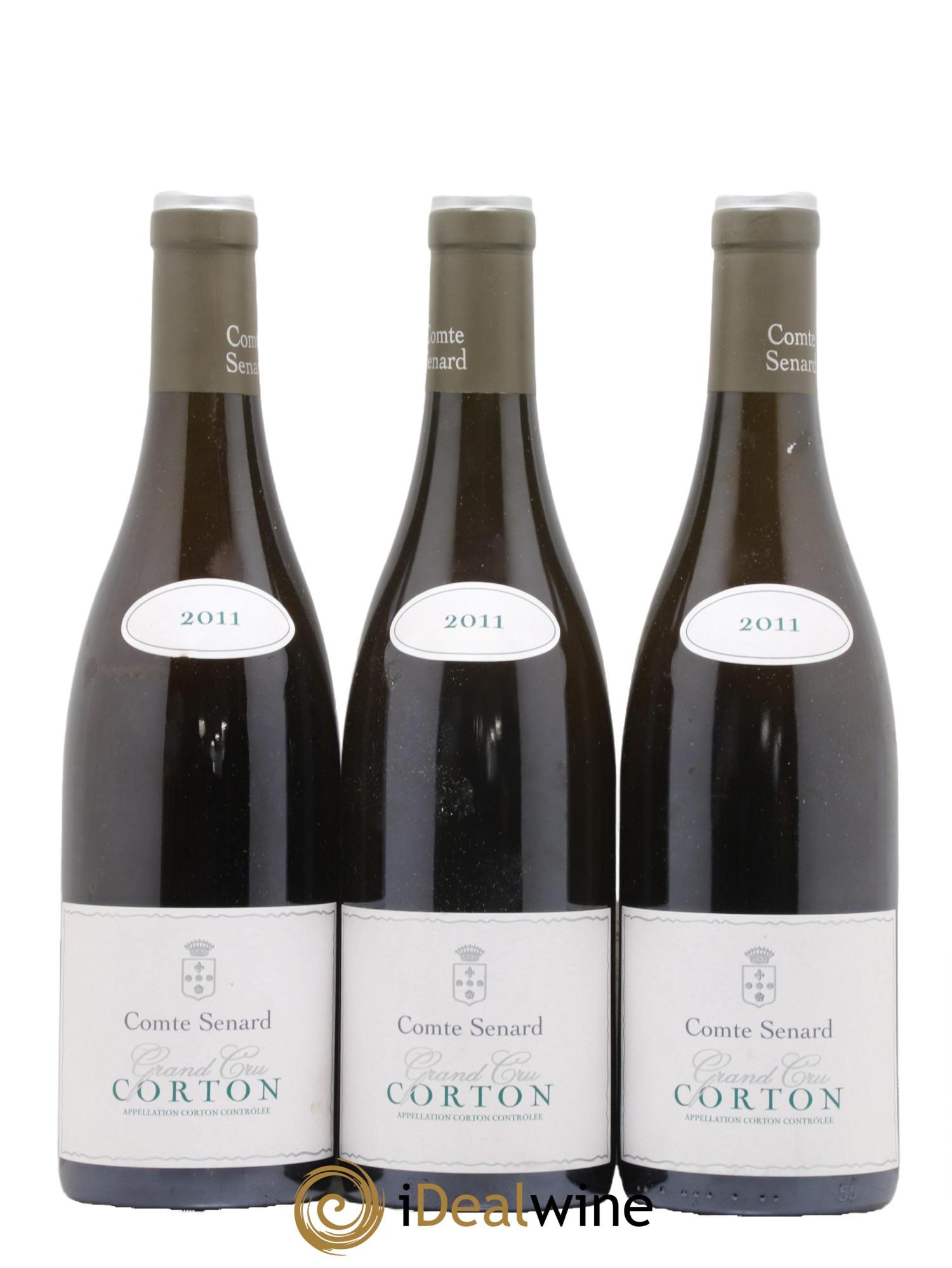 Corton Grand Cru Comte Senard 2011 - Lot de 3 bouteilles - 0