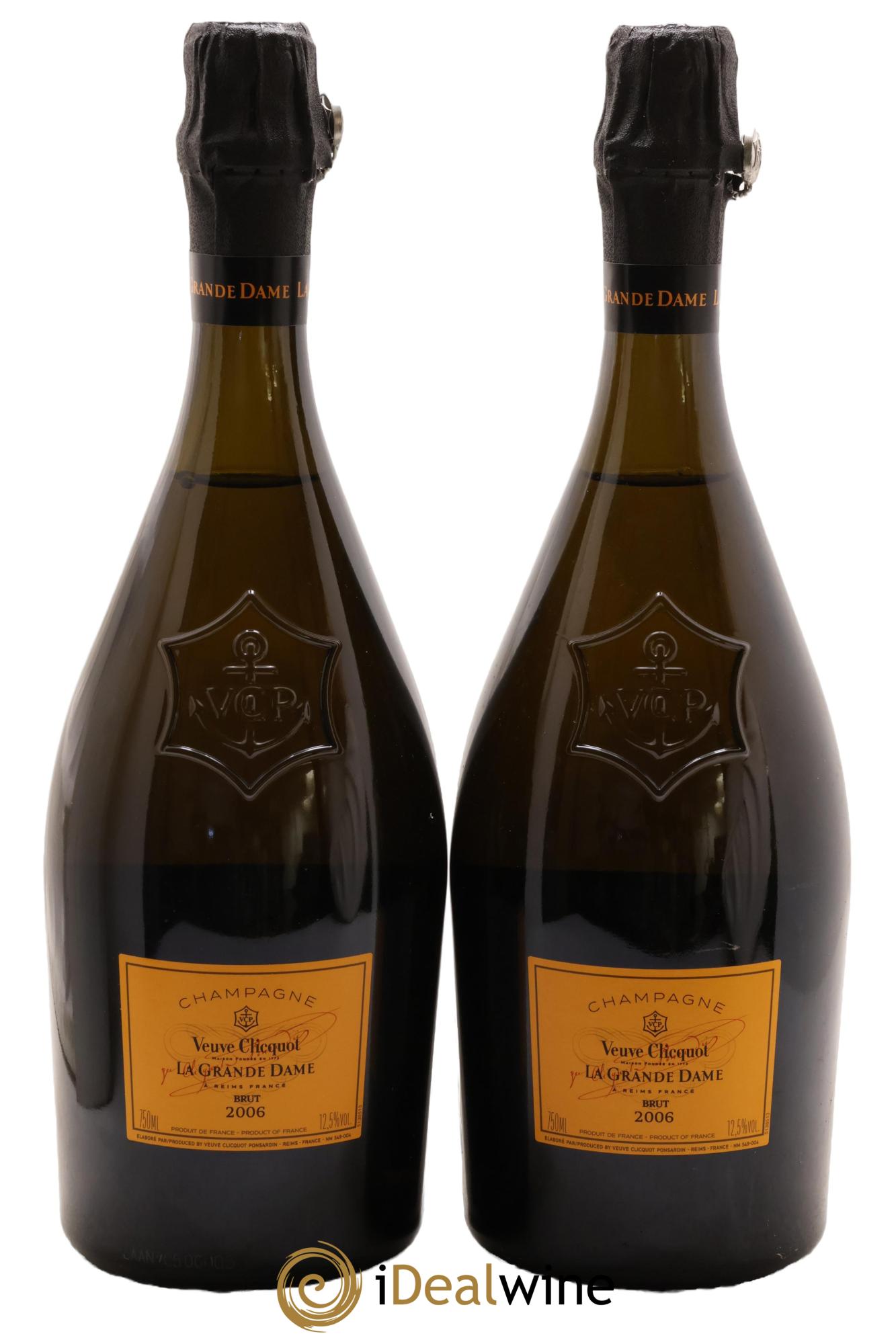 La Grande Dame Veuve Clicquot 2006 - Lot de 2 bouteilles - 1