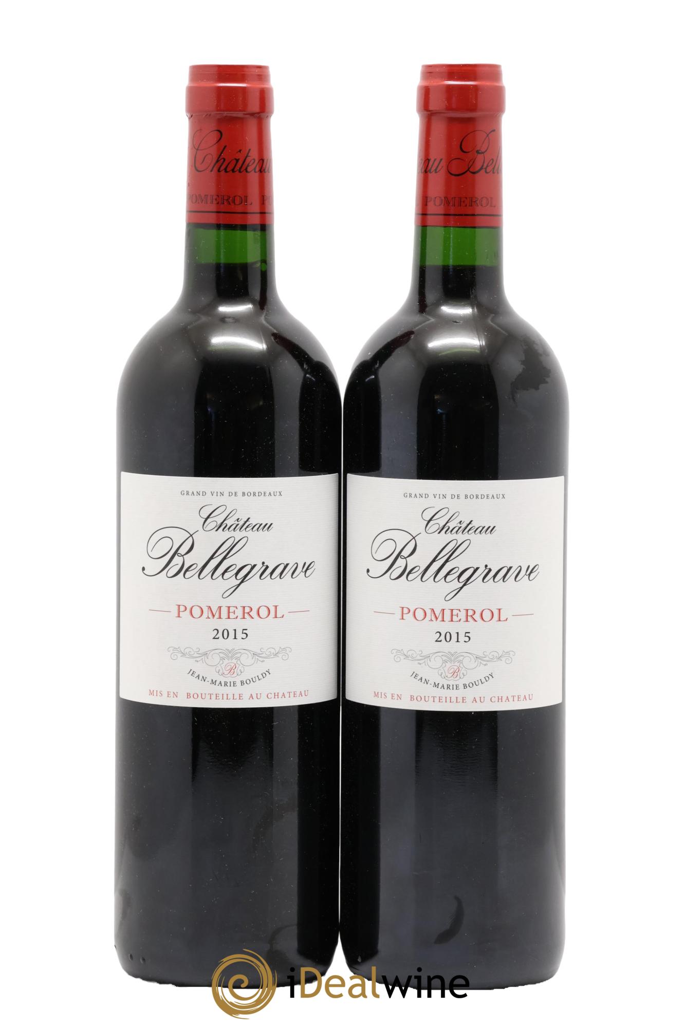 Château Bellegrave Cru Bourgeois 2015 - Lot of 2 bottles - 0