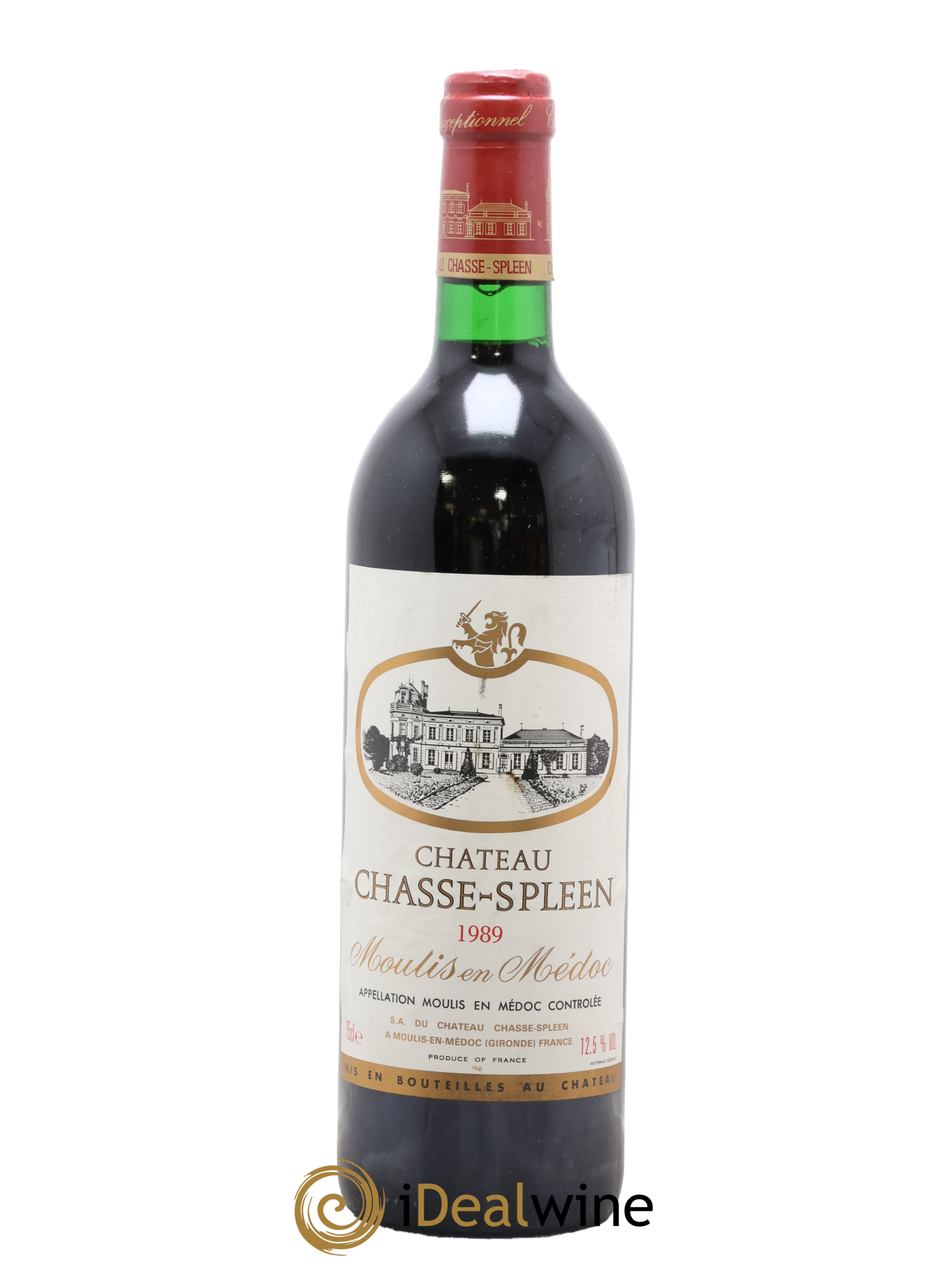 Château Chasse Spleen 1989 - Posten von 1 Flasche - 0