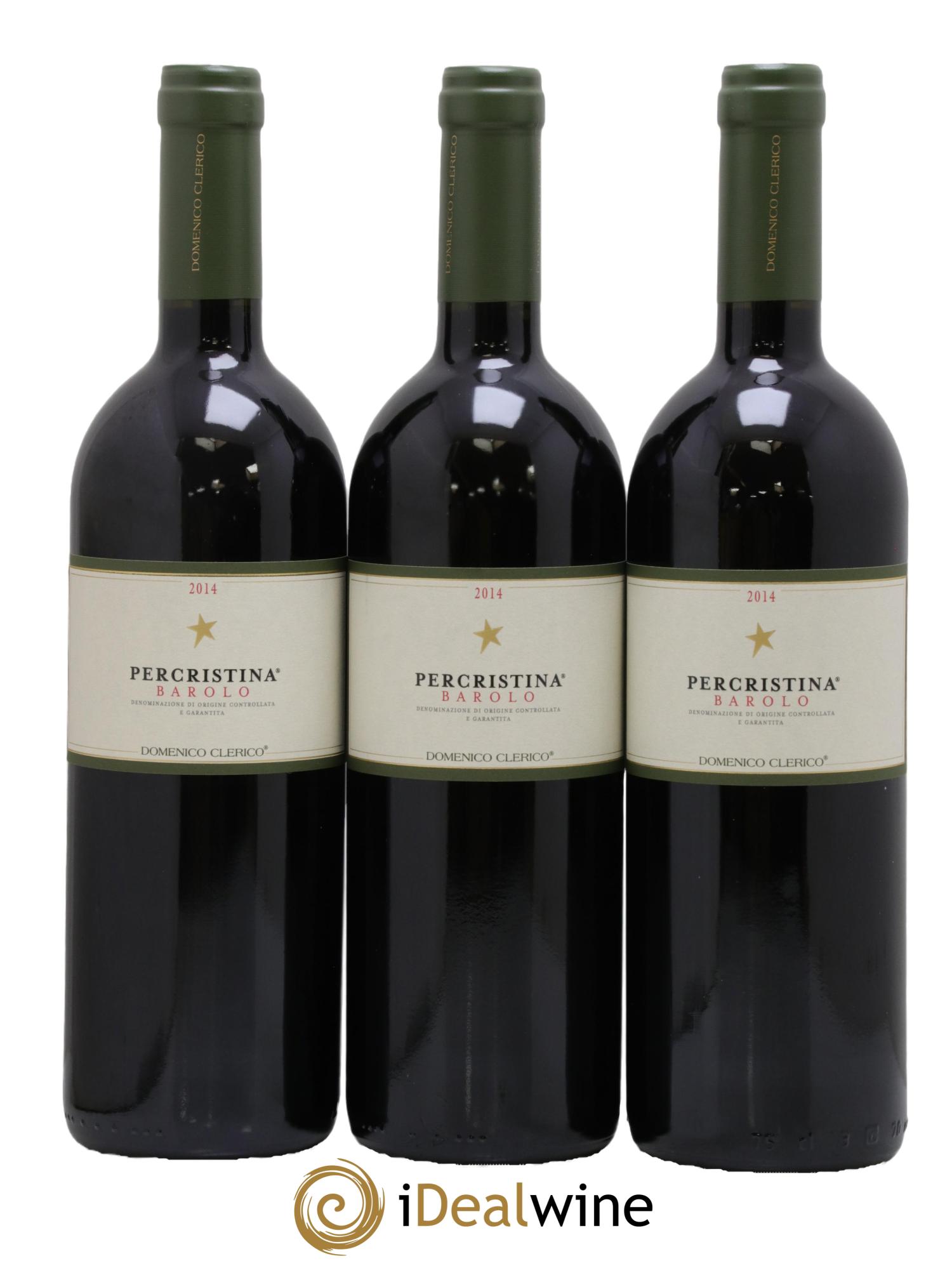 Barolo DOCG Percristina Domenico Clerico 2014 - Lot of 3 bottles - 0