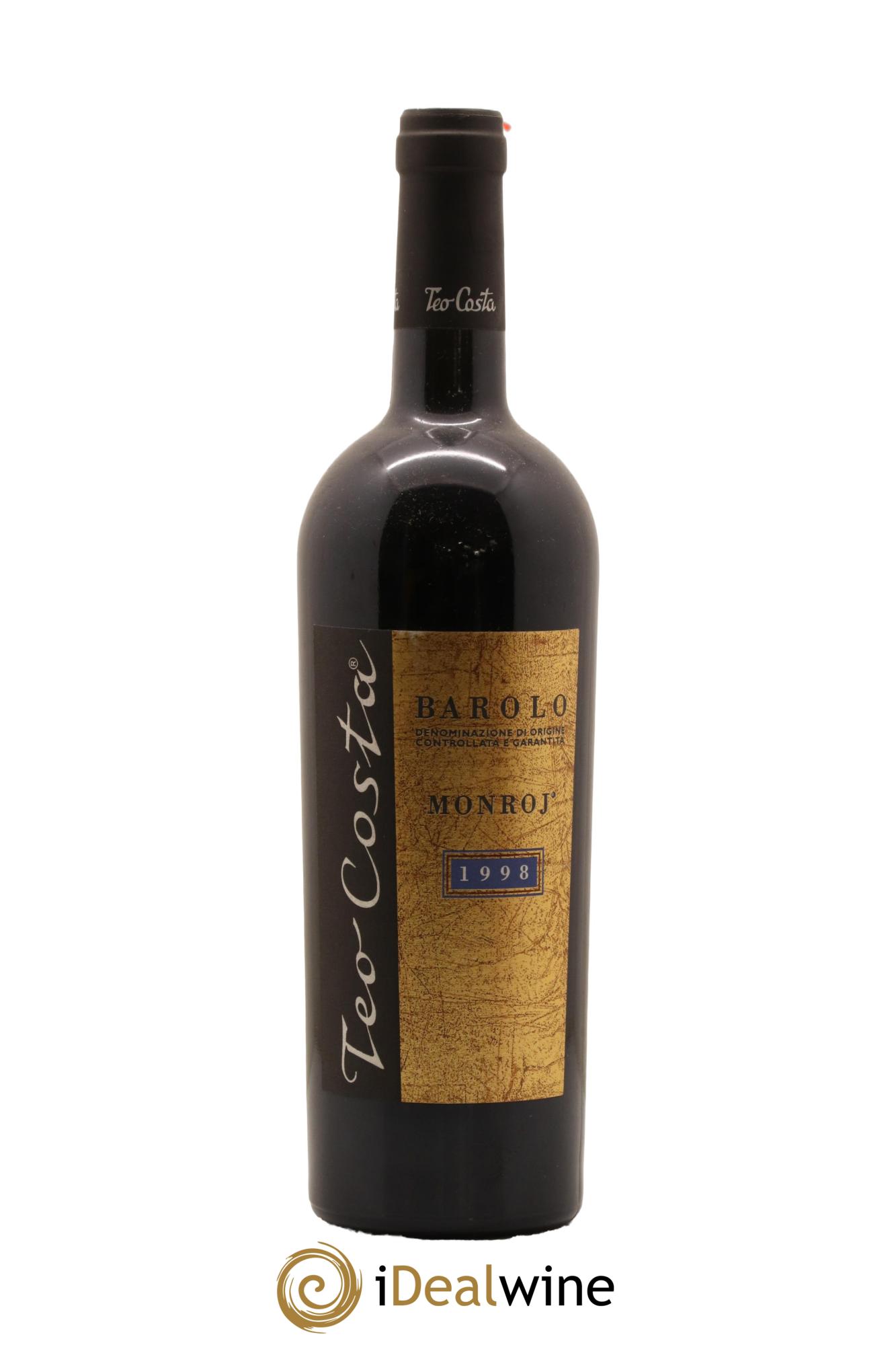 Barolo DOCG Monroj Teo Costa 1998 - Lot of 1 bottle - 0