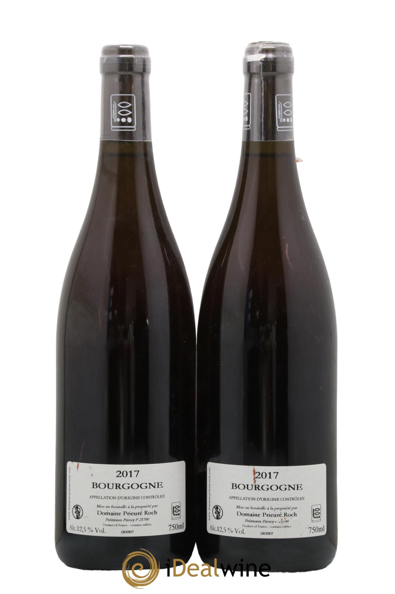 Bourgogne Prieuré Roch 2017 - Lot of 2 bottles - 1