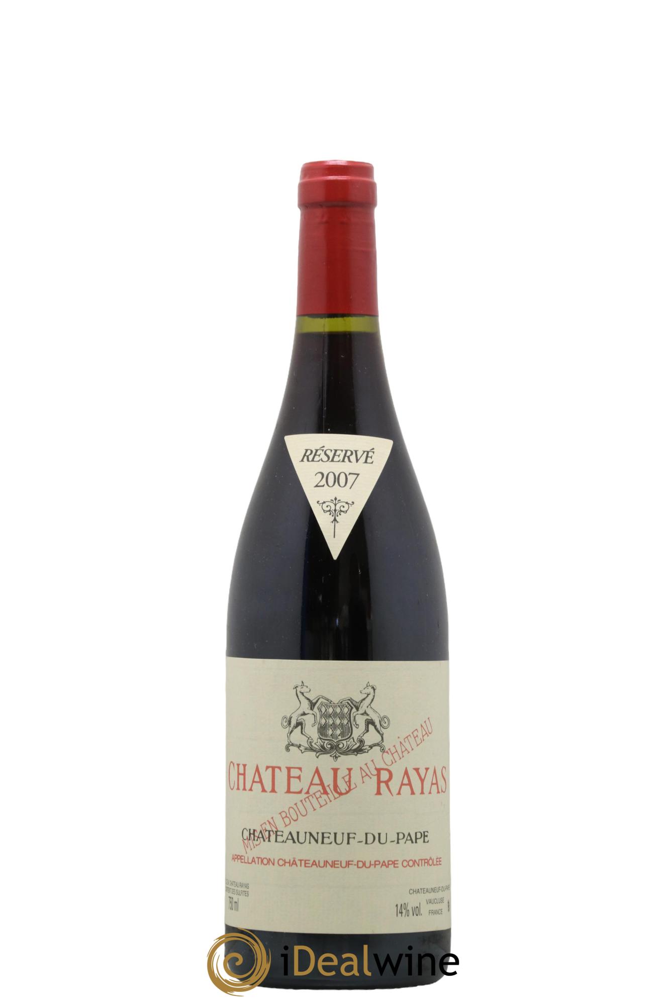 Châteauneuf-du-Pape Château Rayas Emmanuel Reynaud 2007 - Lot de 1 bouteille - 0