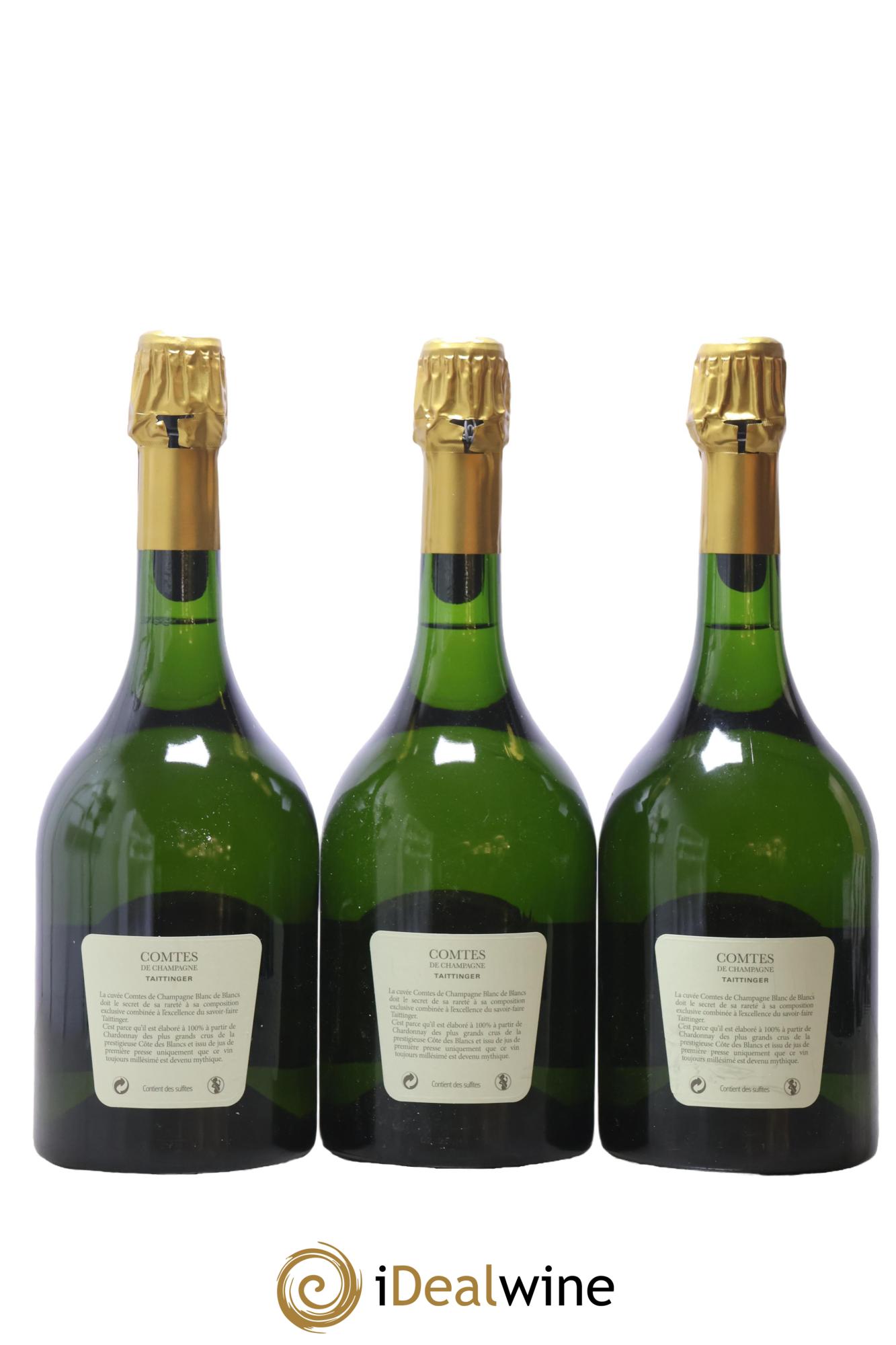 Comtes de Champagne Taittinger 2004 - Lotto di 3 bottiglie - 1