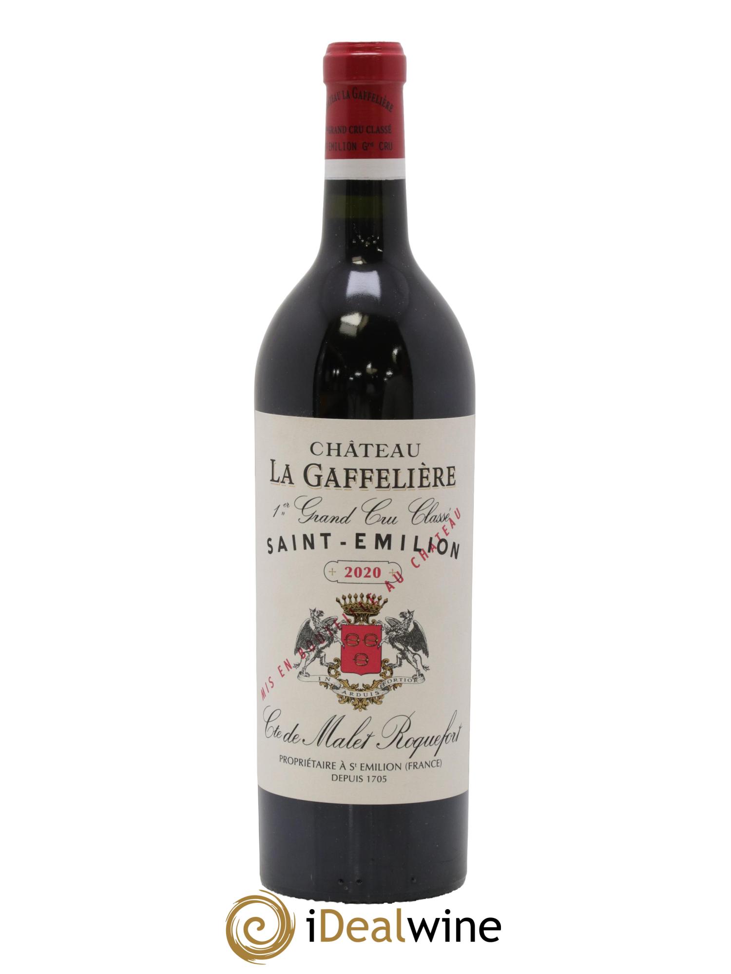 Château la Gaffelière 1er Grand Cru Classé B 2020 - Lot de 1 bouteille - 0