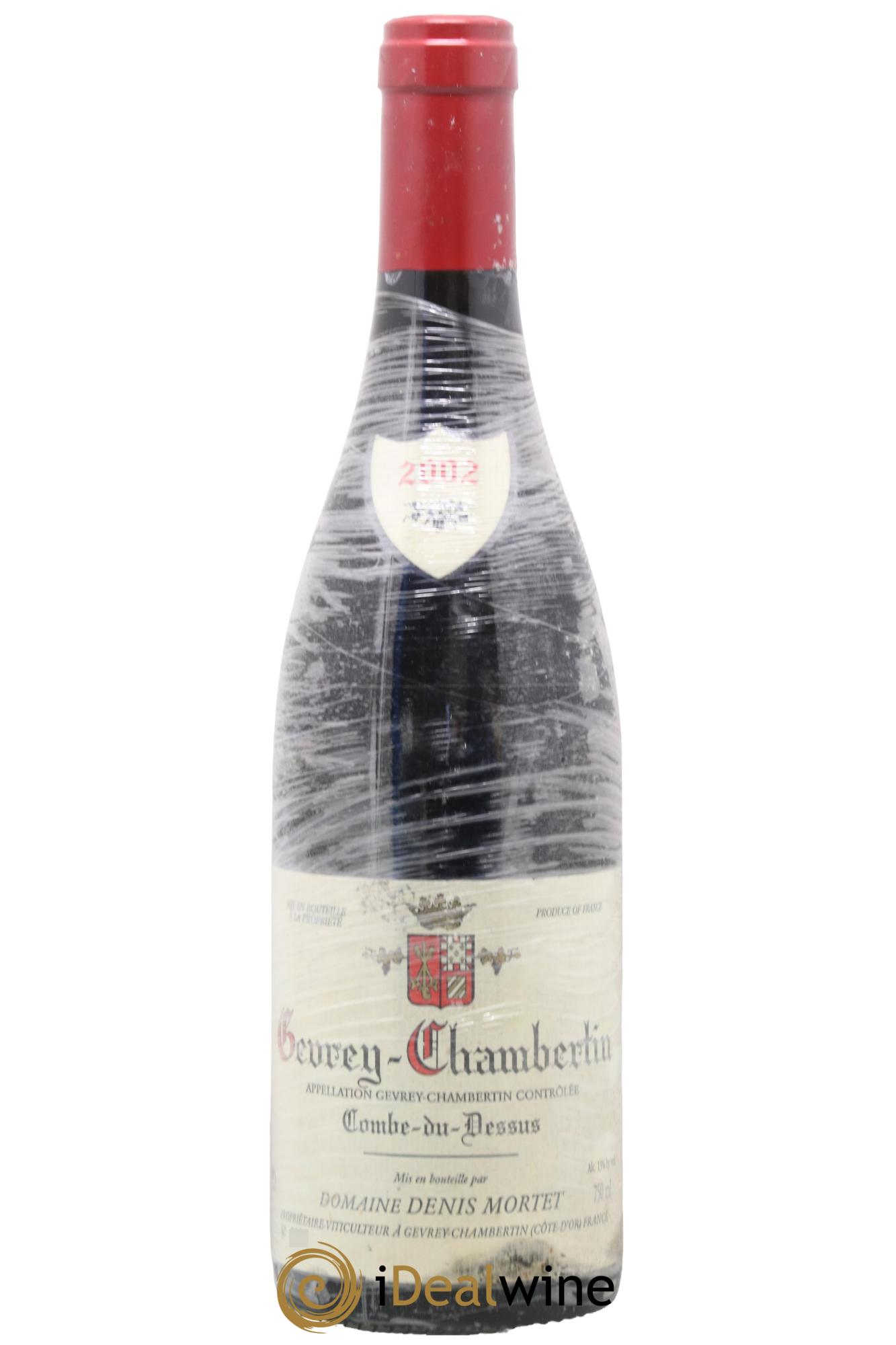 Gevrey-Chambertin Combe du Dessus Denis Mortet (Domaine) 2002 - Lot de 1 bouteille - 0