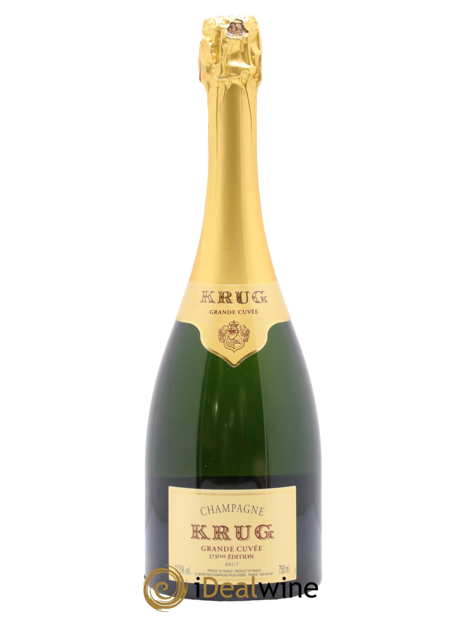 Grande Cuvée Brut - 173ème édition Krug - Lot of 1 bottle - 0