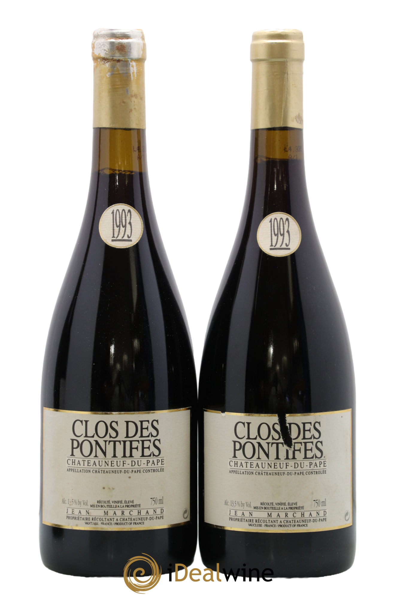 Châteauneuf-du-Pape Clos Des Pontifes 1993 - Lot de 2 bouteilles - 0