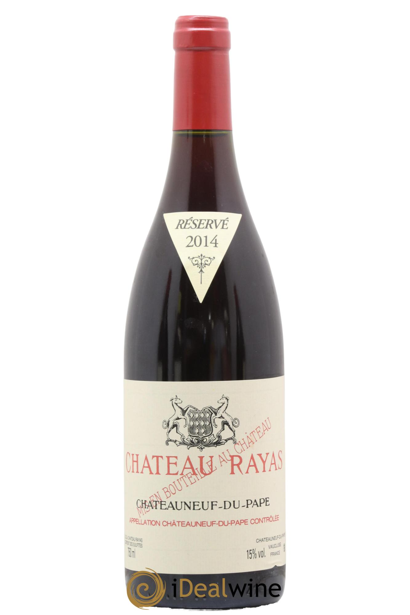 Châteauneuf-du-Pape Château Rayas Emmanuel Reynaud 2014 - Lot de 1 bouteille - 0