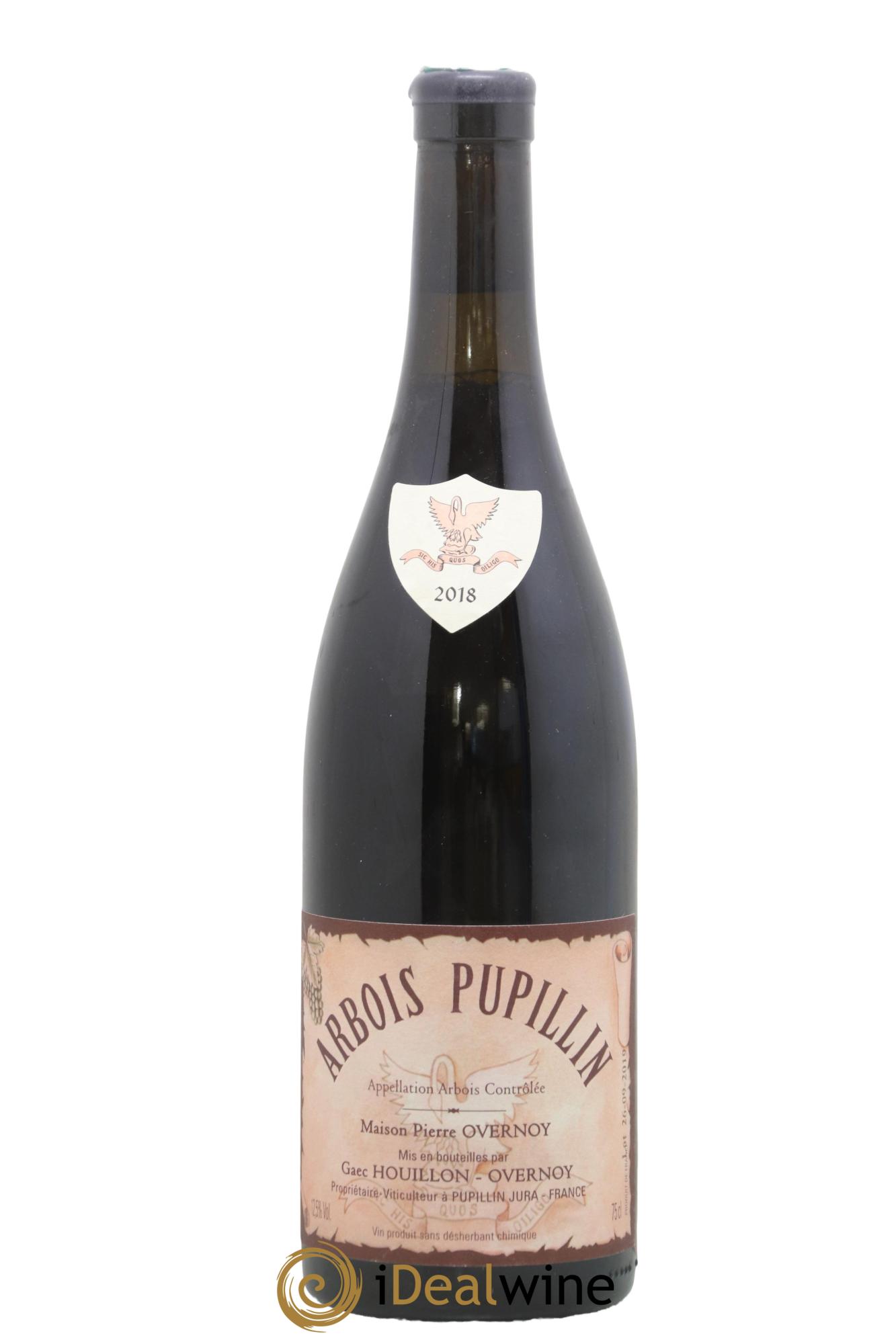 Arbois Pupillin Trousseau Poulsard (cire violette) Overnoy-Houillon (Domaine) 2018 - Lot of 1 bottle - 0