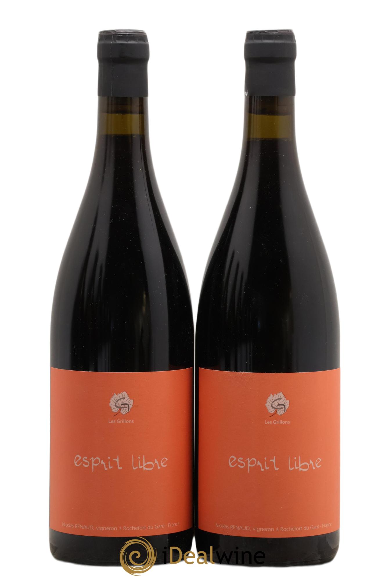 Vin de France Esprit Libre Clos des Grillons 2024 - Lot of 2 bottles - 0