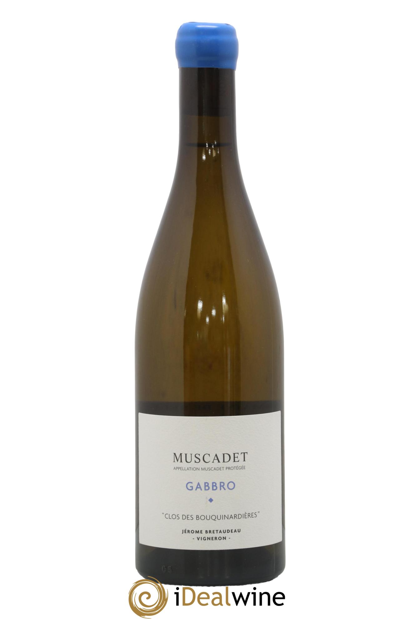 Muscadet-Sèvre-et-Maine Gabbro Clos des Bouquinardières Jérôme Bretaudeau - Domaine de Bellevue 2021 - Lot de 1 bouteille - 0