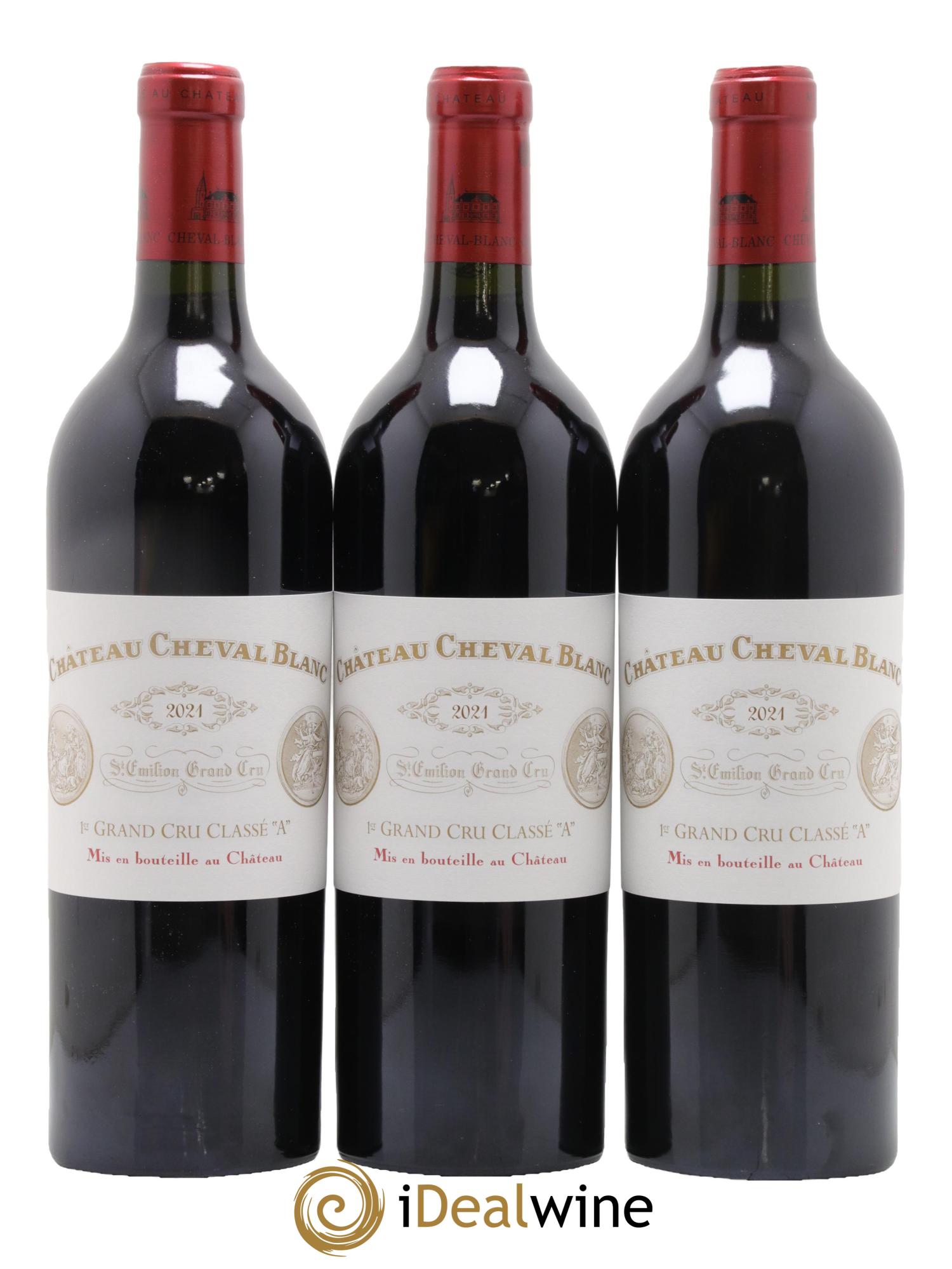 Château Cheval Blanc 1er Grand Cru Classé A 2021 - Lot de 6 bouteilles - 3