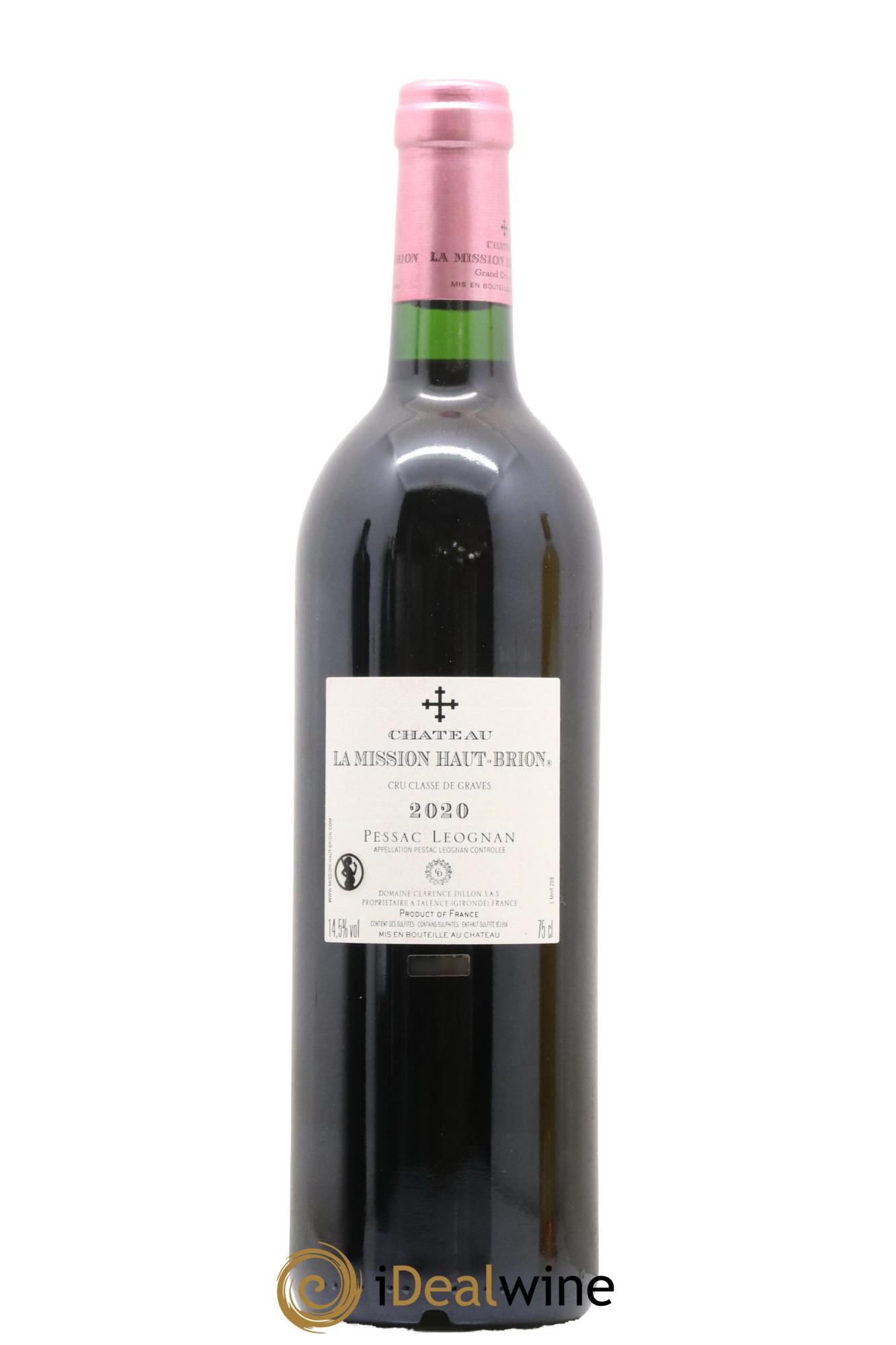 Château la Mission Haut-Brion Cru Classé de Graves 2020 - Lot of 1 bottle - 1