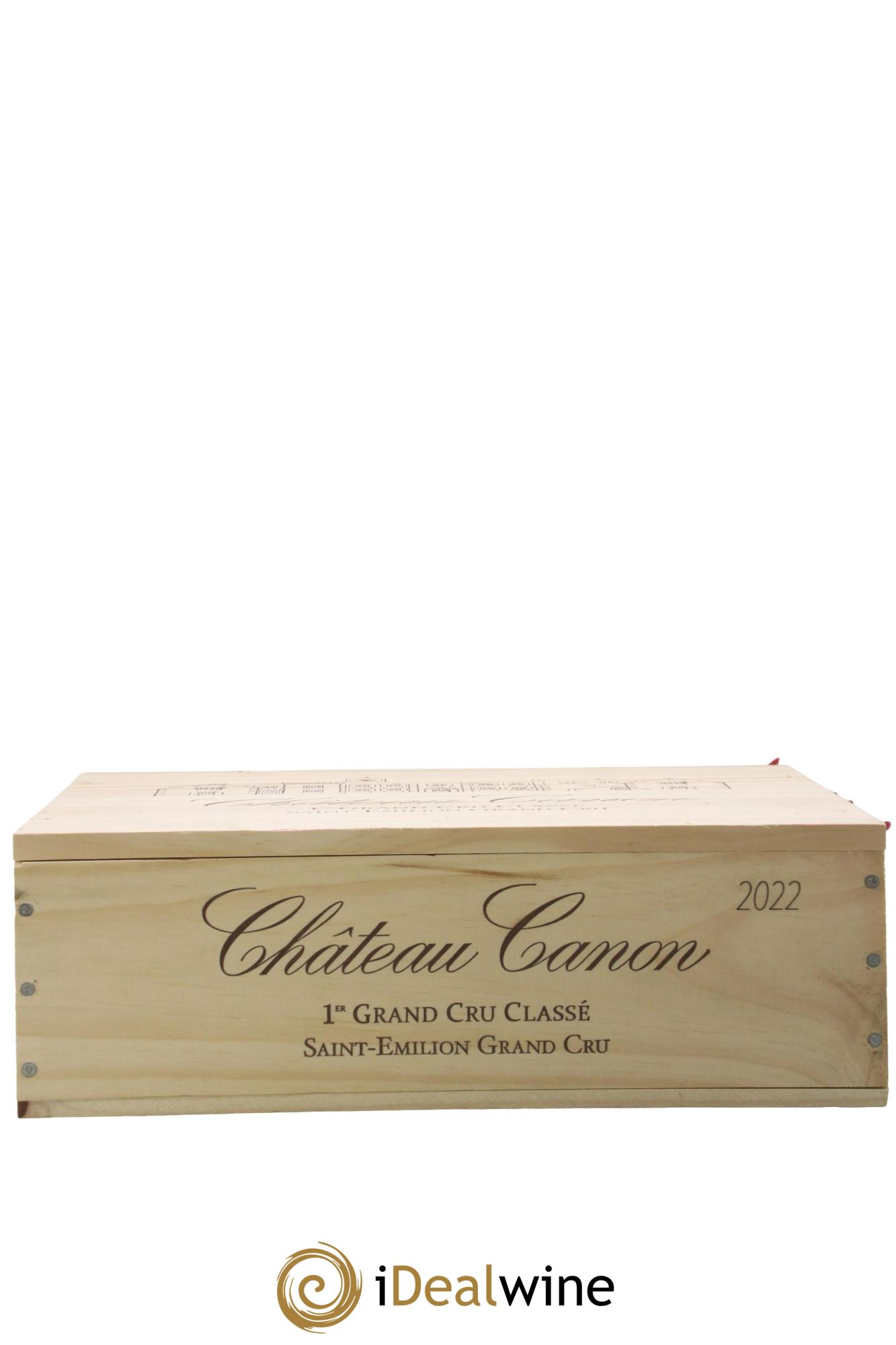 Château Canon 1er Grand Cru Classé B 2022 - Lot of 3 bottles - 2