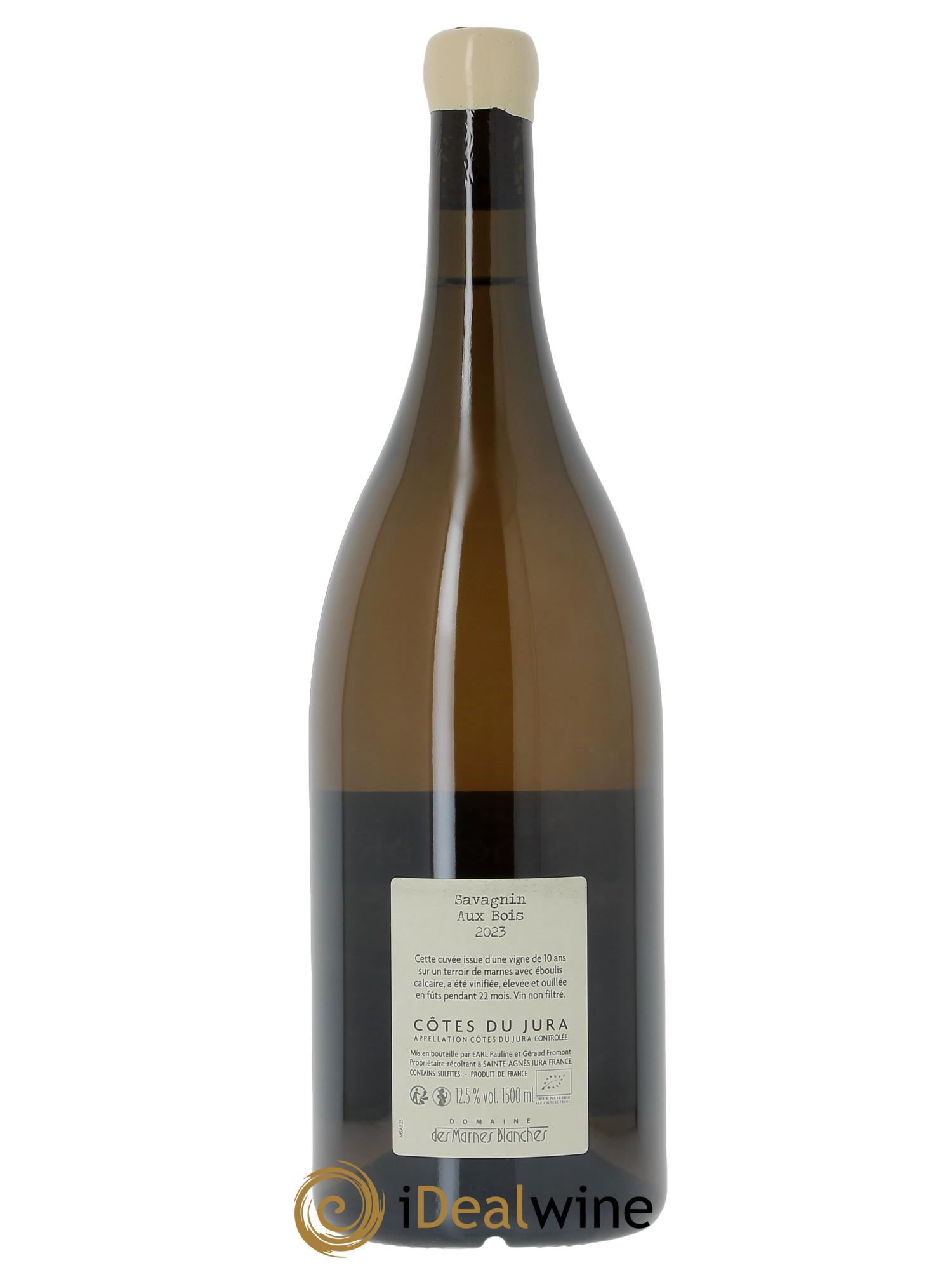 Côtes du Jura Aux Bois Savagnin Marnes Blanches (Domaine des) 2023 - Lot of 1 magnum - 1