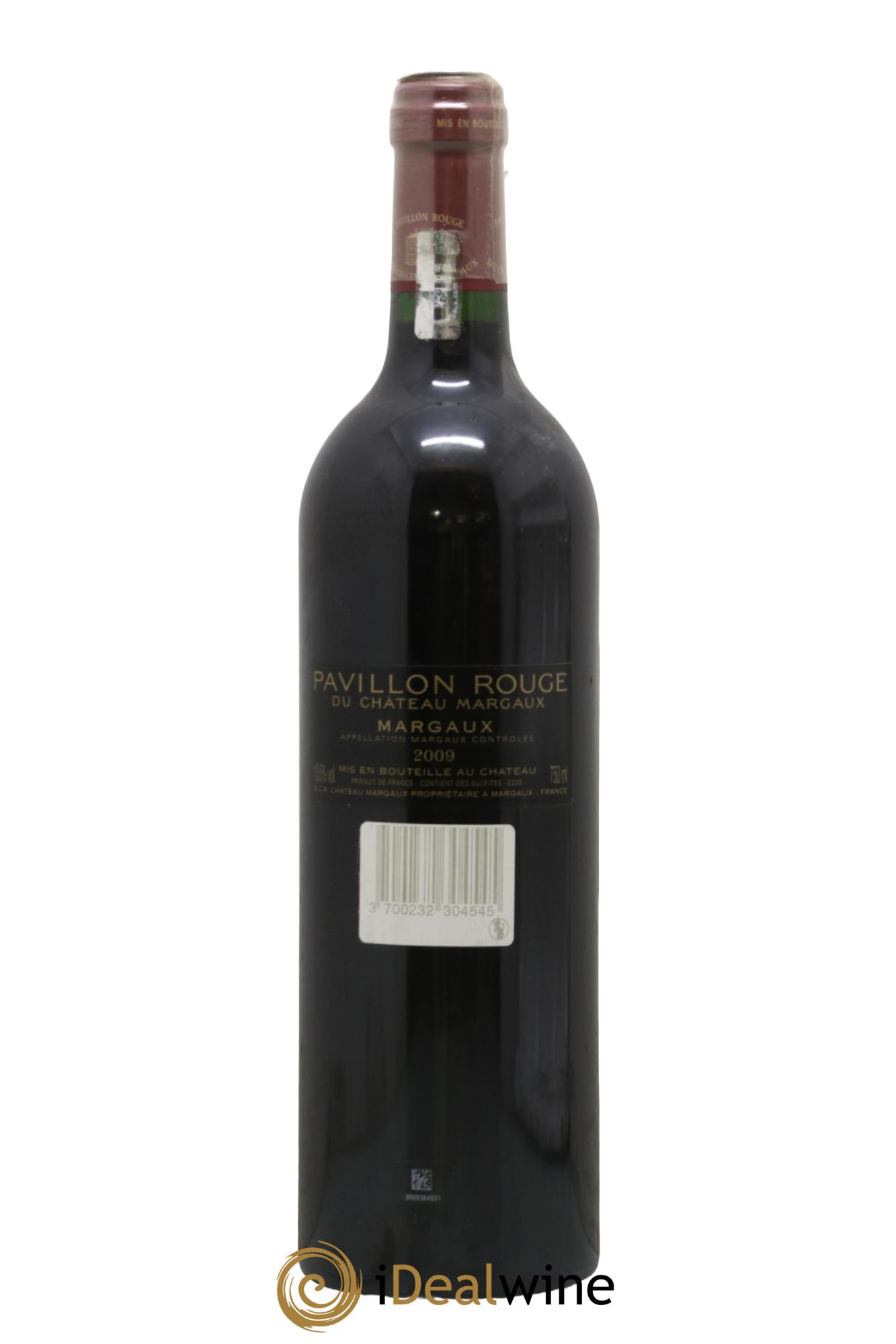 Pavillon Rouge du Château Margaux Second Vin 2009 - Lot de 1 bouteille - 1