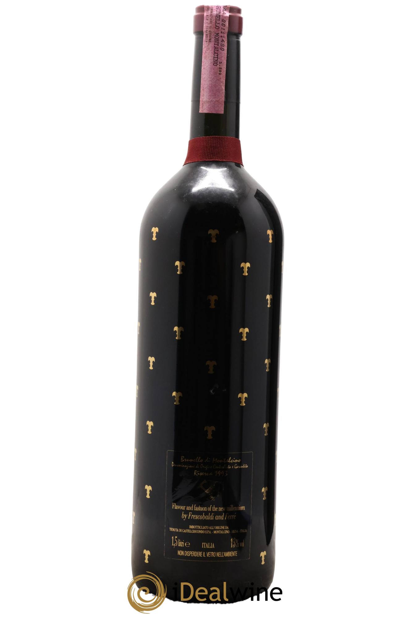 Brunello di Montalcino Riserva Castelgiocondo Frescobaldi 1993 - Posten von 1 Magnum - 2