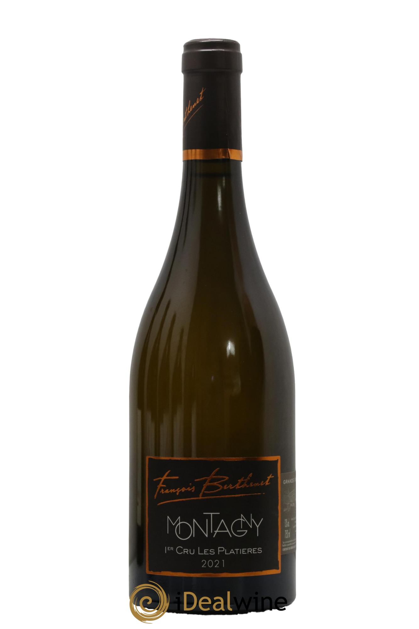 Montagny 1er Cru Domaine Berthenet 1Er Cru Les Platieres 2021 - Lot de 1 bouteille - 0