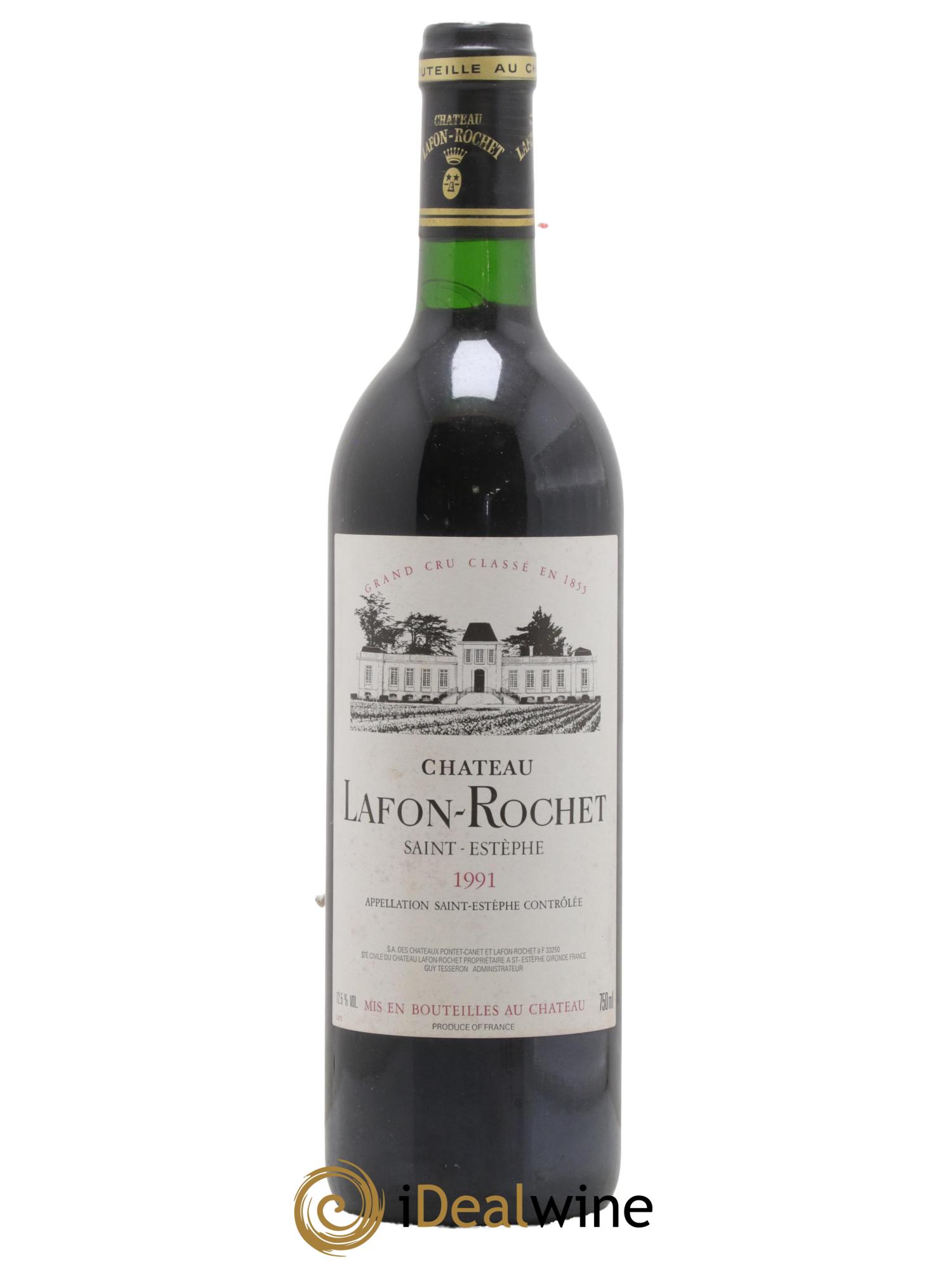 Château Lafon Rochet 4ème Grand Cru Classé 1991 - Lot of 1 bottle - 0