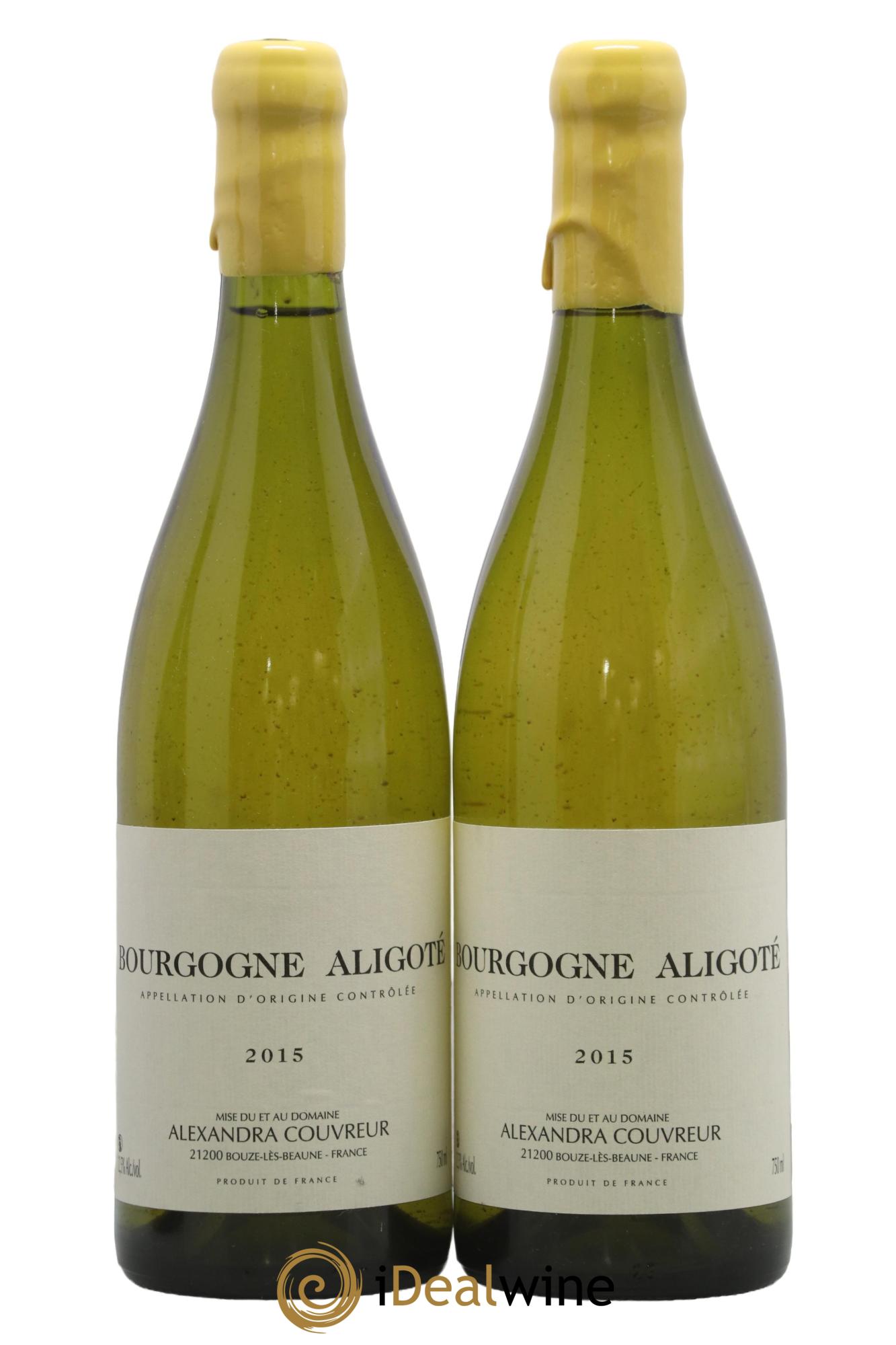 Bourgogne Aligoté Alexandra Couvreur 2015 - Lot de 2 bouteilles - 0