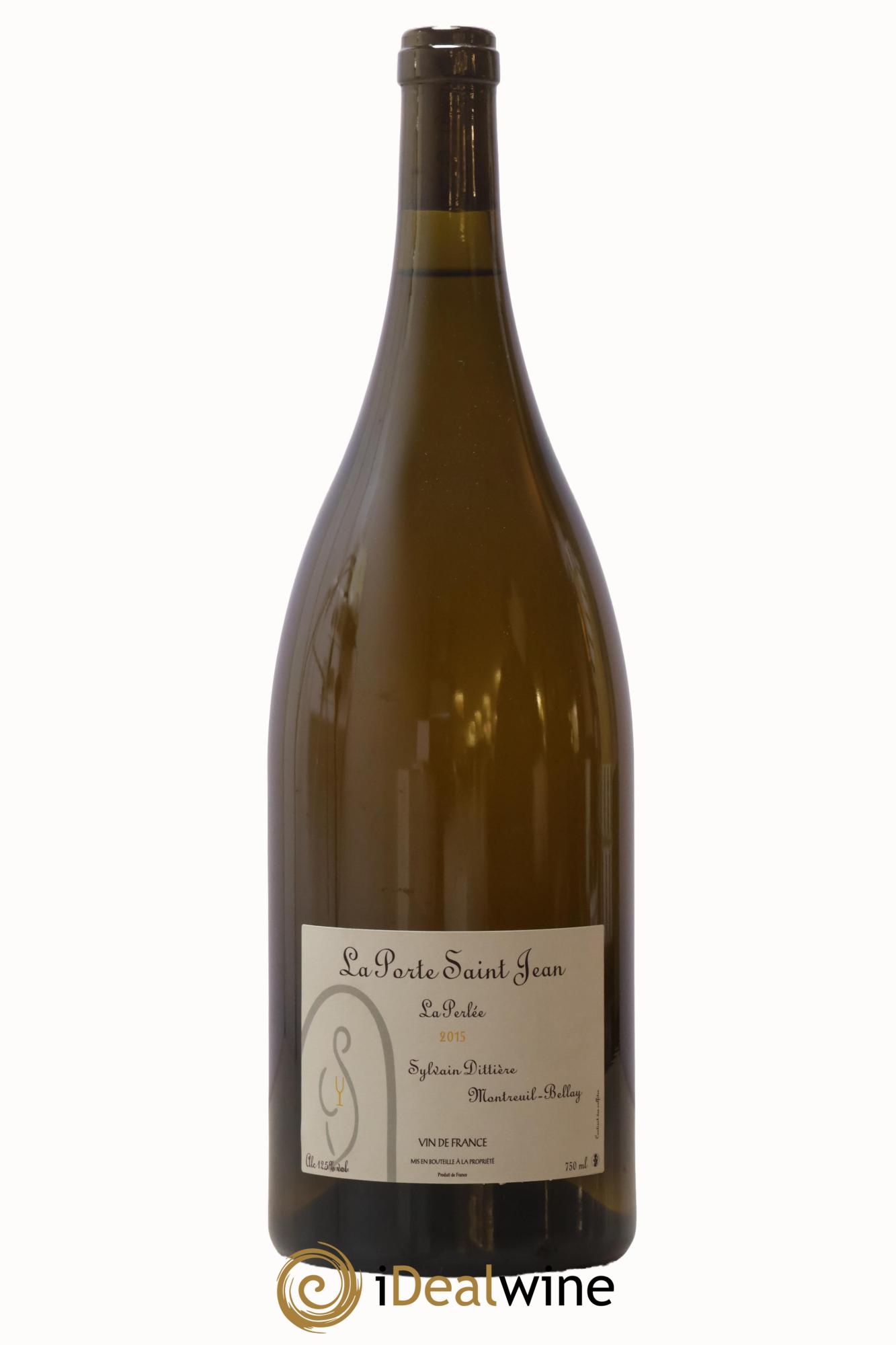 Vin de France La Perlée La Porte Saint Jean 2015 - Lot de 1 magnum - 0