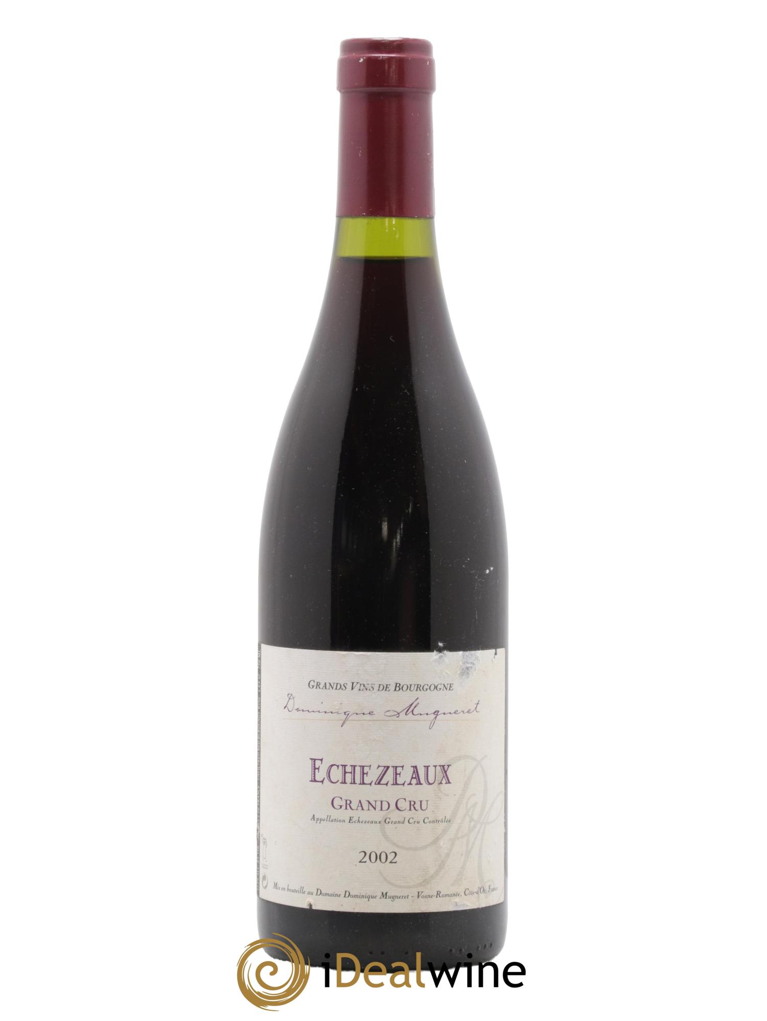 Echezeaux Grand Cru Dominique Mugneret (Domaine) 2002 - Lot de 1 bouteille - 0