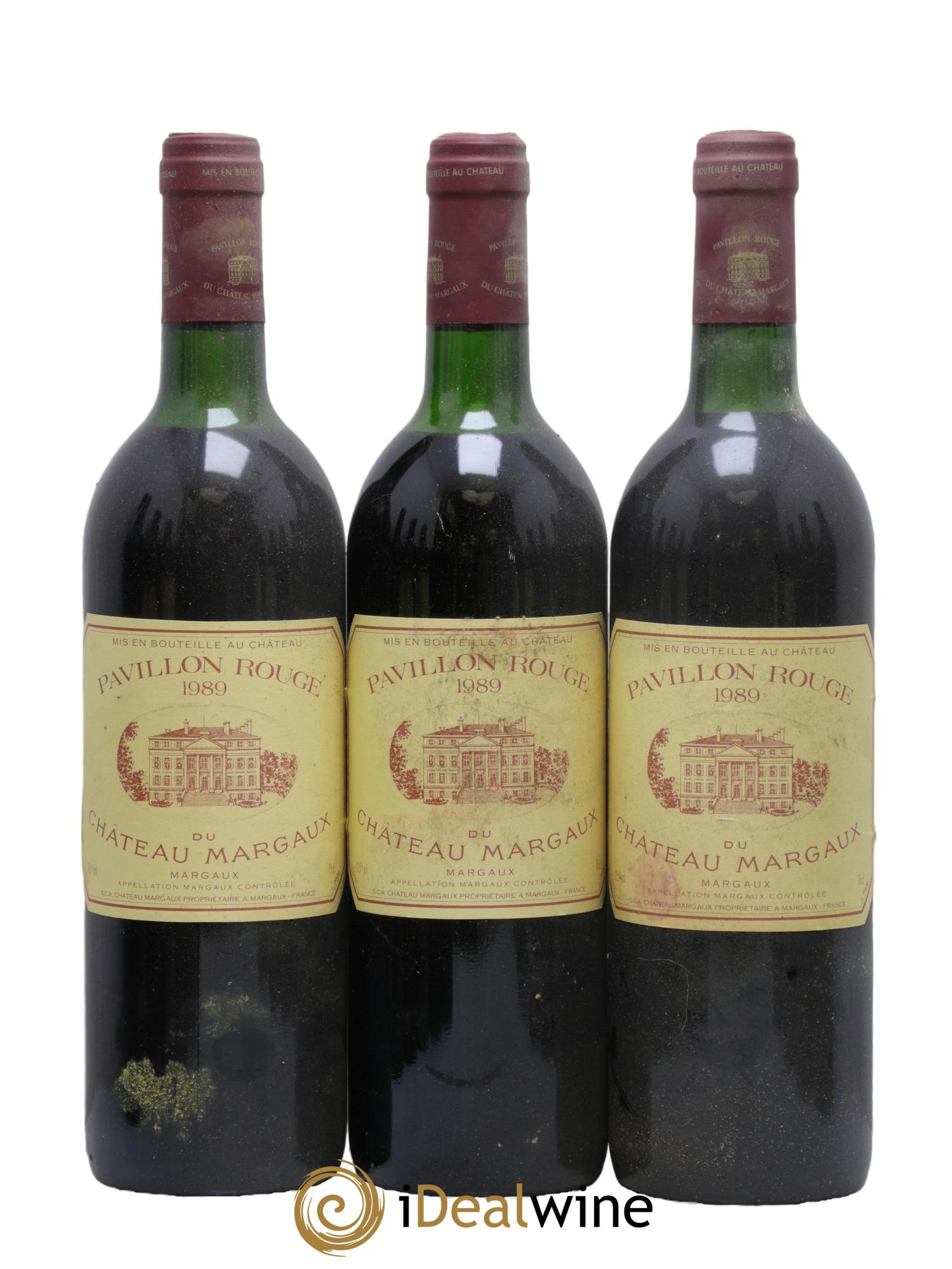 Pavillon Rouge du Château Margaux Second Vin 1988 - Lot de 12 bouteilles - 1