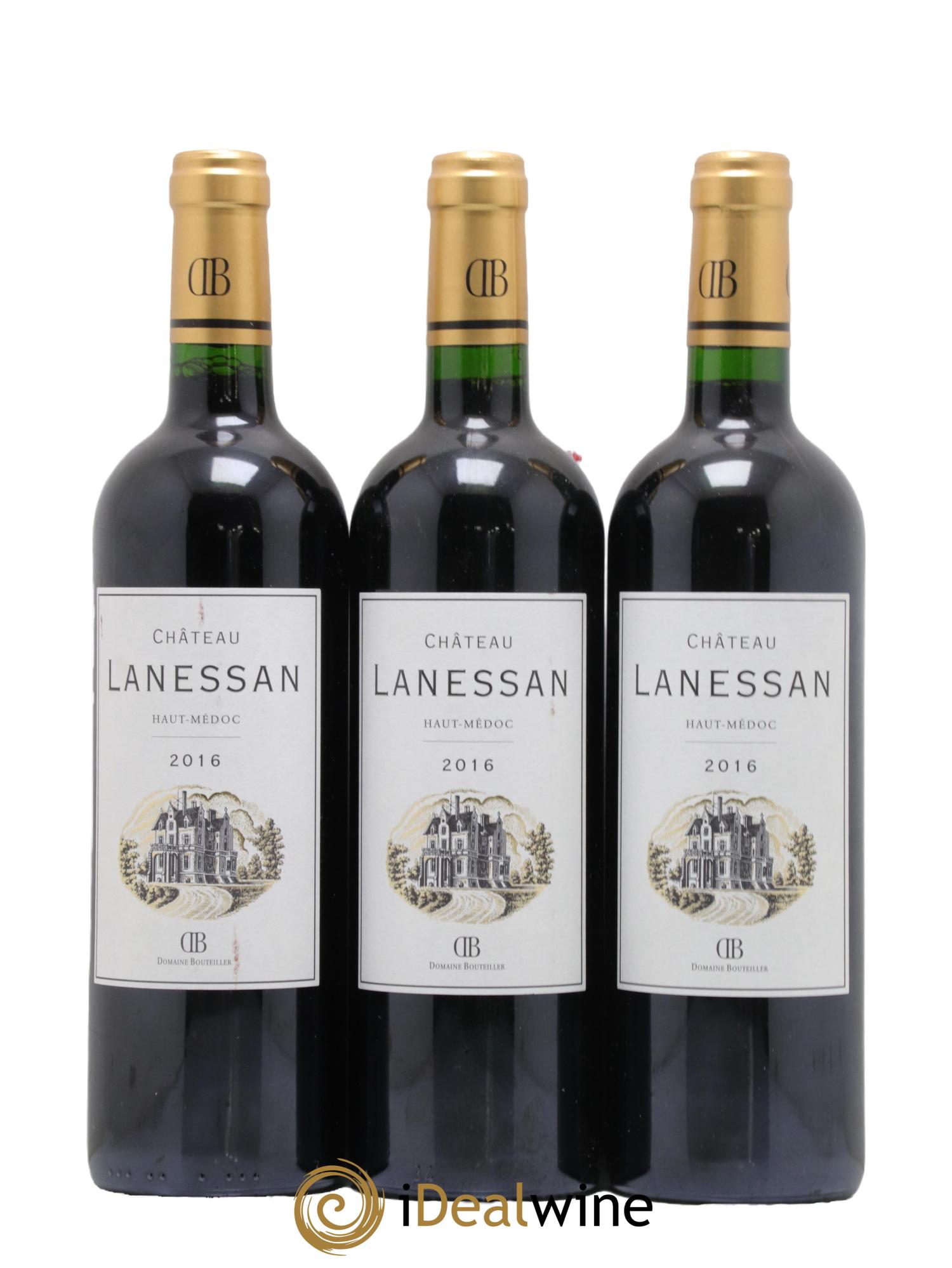 Château Lanessan Cru Bourgeois 2016 - Lot de 3 bouteilles - 0