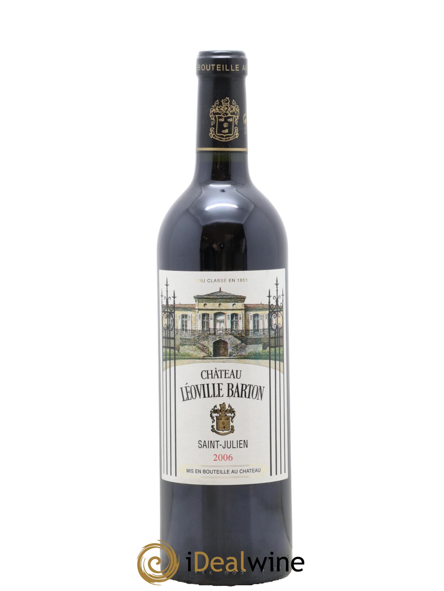 Château Léoville Barton 2ème Grand Cru Classé 2006 - Lot de 1 bouteille - 0