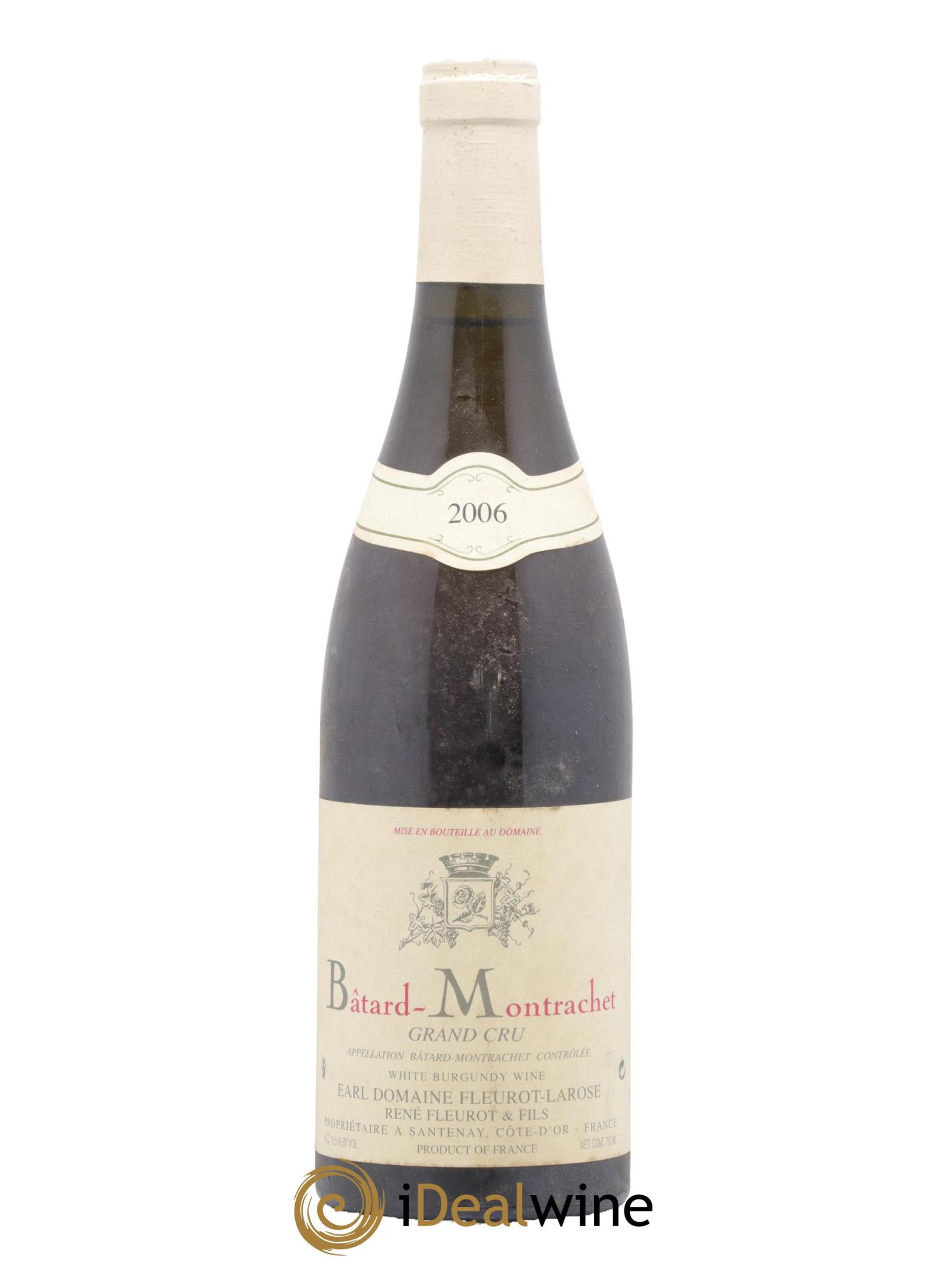 Bâtard-Montrachet Grand Cru Domaine Fleurot Larose 2006 - Lotto di 1 bottiglia - 0