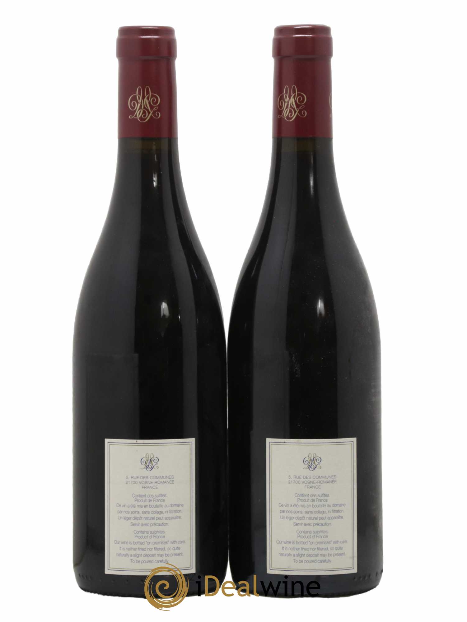 Nuits-Saint-Georges 1er Cru Les Chaignots Mugneret-Gibourg (Domaine) 2015 - Lot de 2 bouteilles - 1