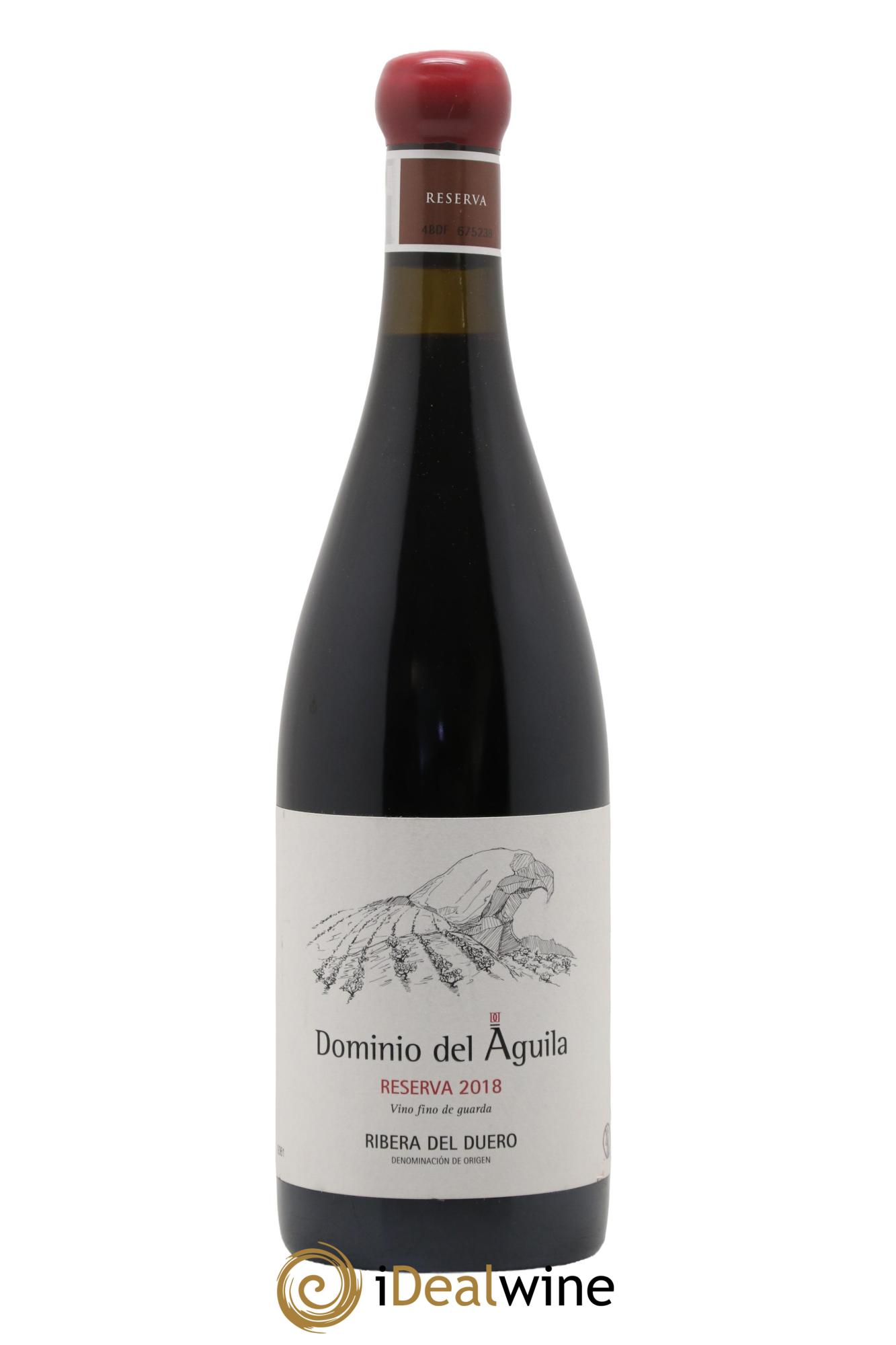 Ribera Del Duero DO Reserva Dominio del Aguila 2018 - Lot of 1 bottle - 0